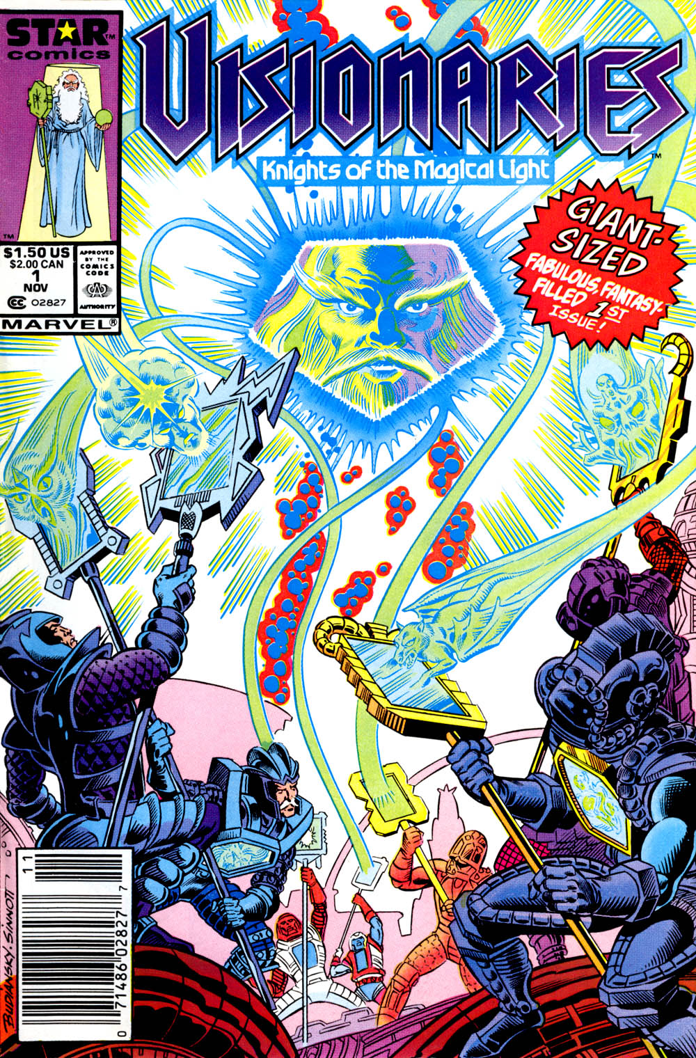 Read online Visionaries comic -  Issue #1 - 1