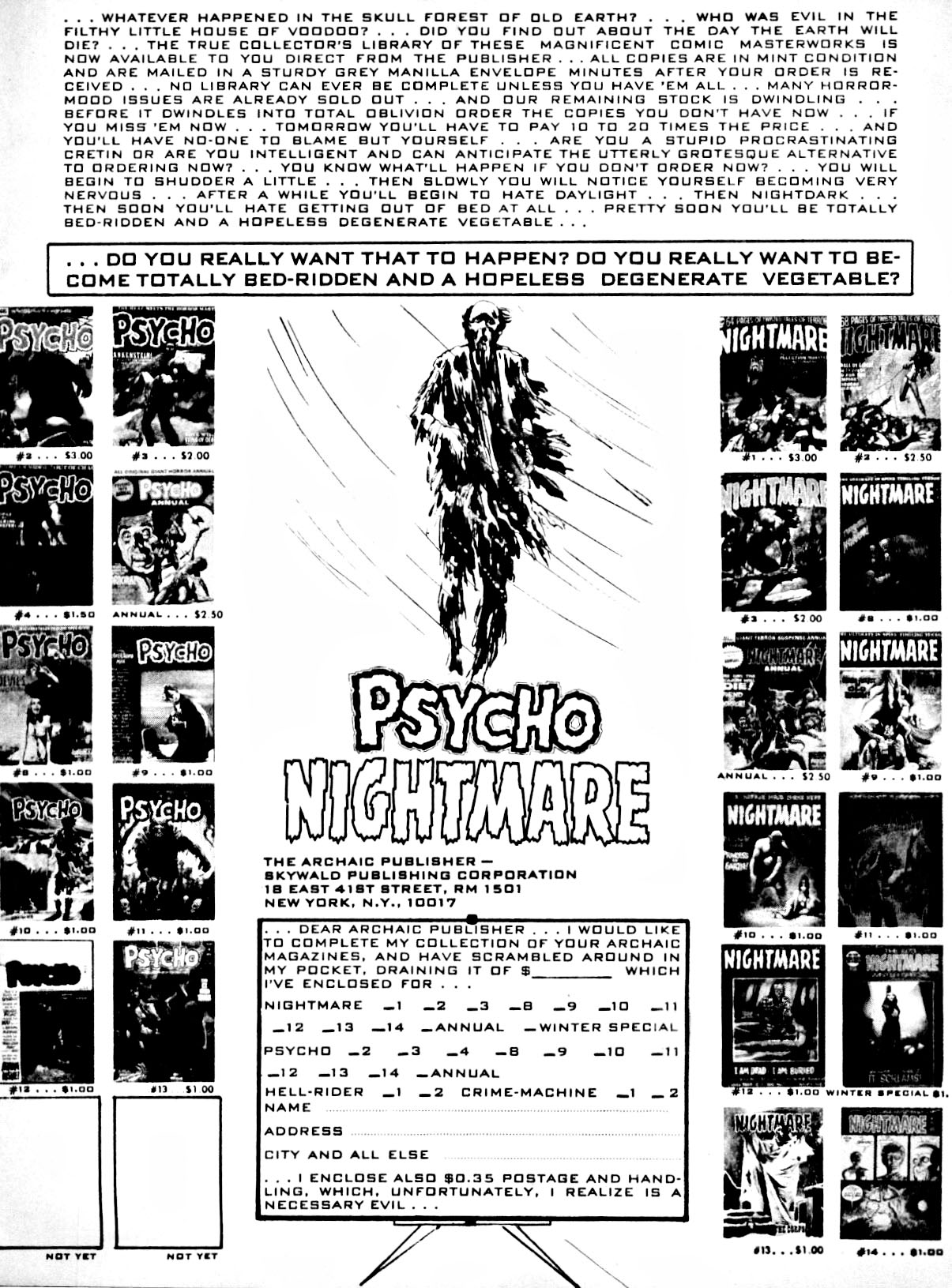 Read online Nightmare (1970) comic -  Issue #14 - 33