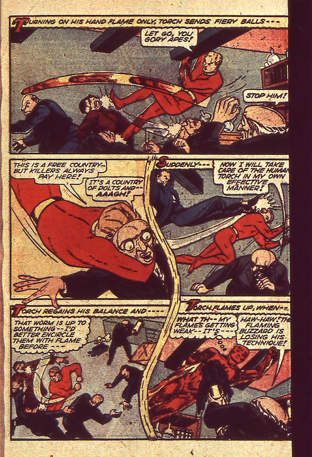 Read online The Human Torch (1940) comic -  Issue #14 - 33