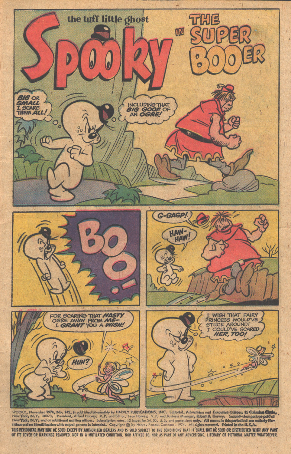 Read online Spooky comic -  Issue #142 - 5