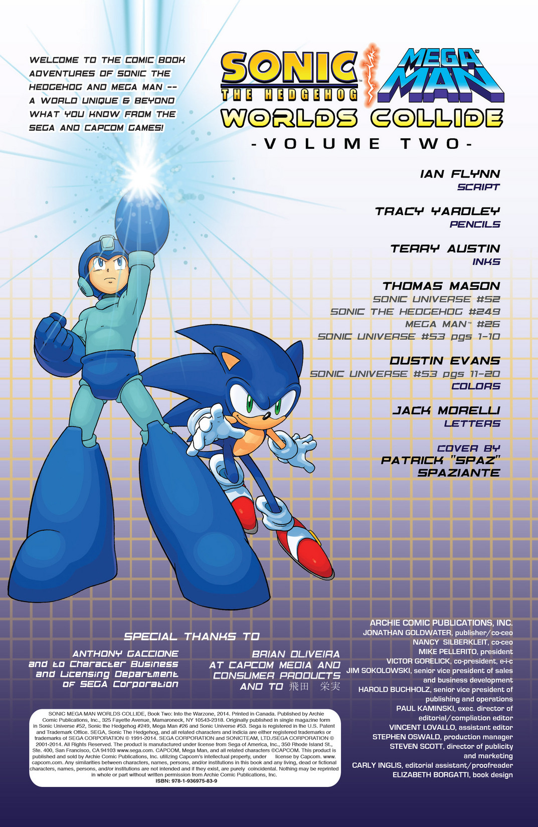 Read online Sonic Mega Man Worlds Collide comic -  Issue # Vol 2 - 3