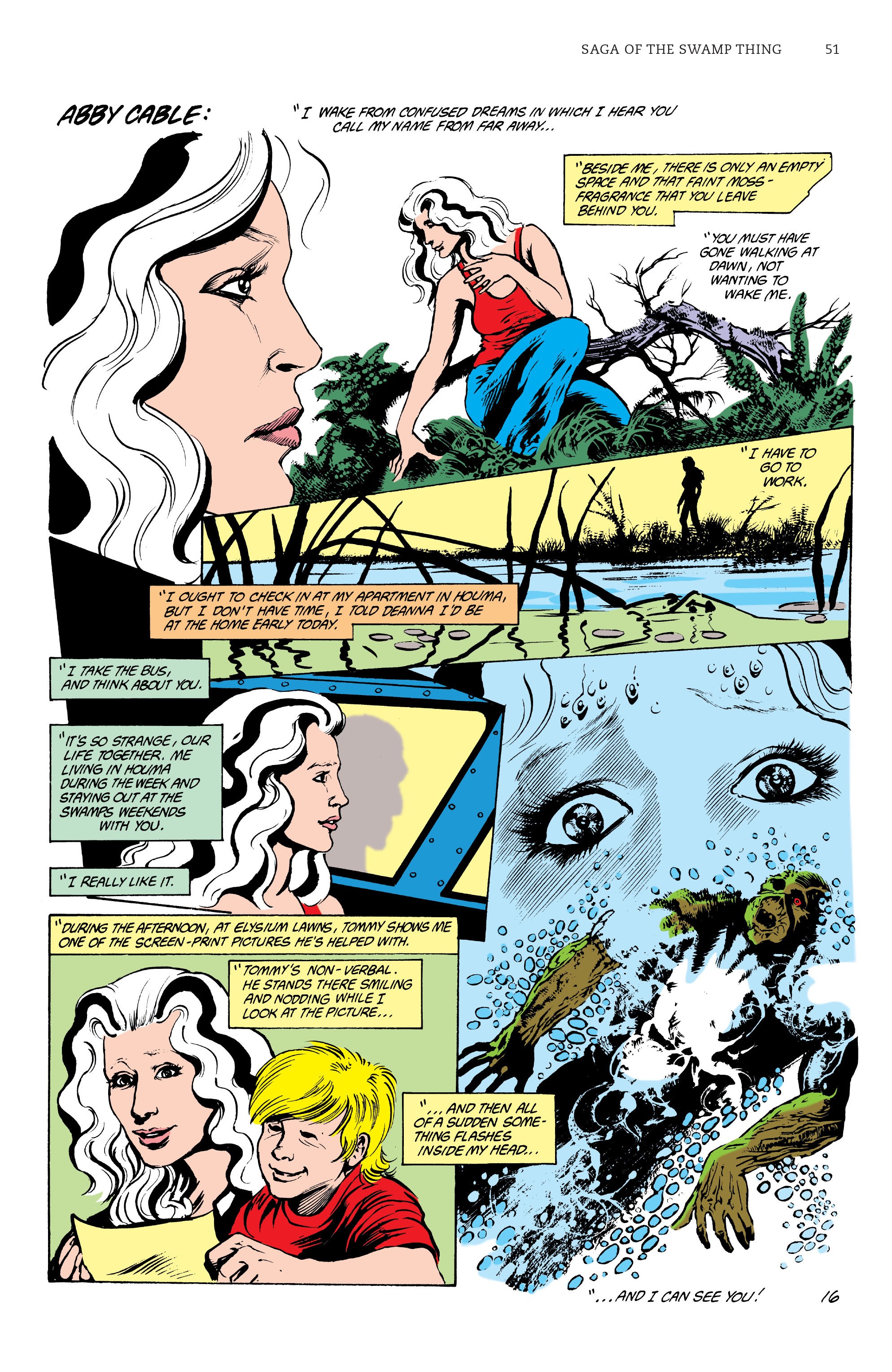 Read online Saga of the Swamp Thing comic -  Issue # TPB 3 (Part 1) - 51