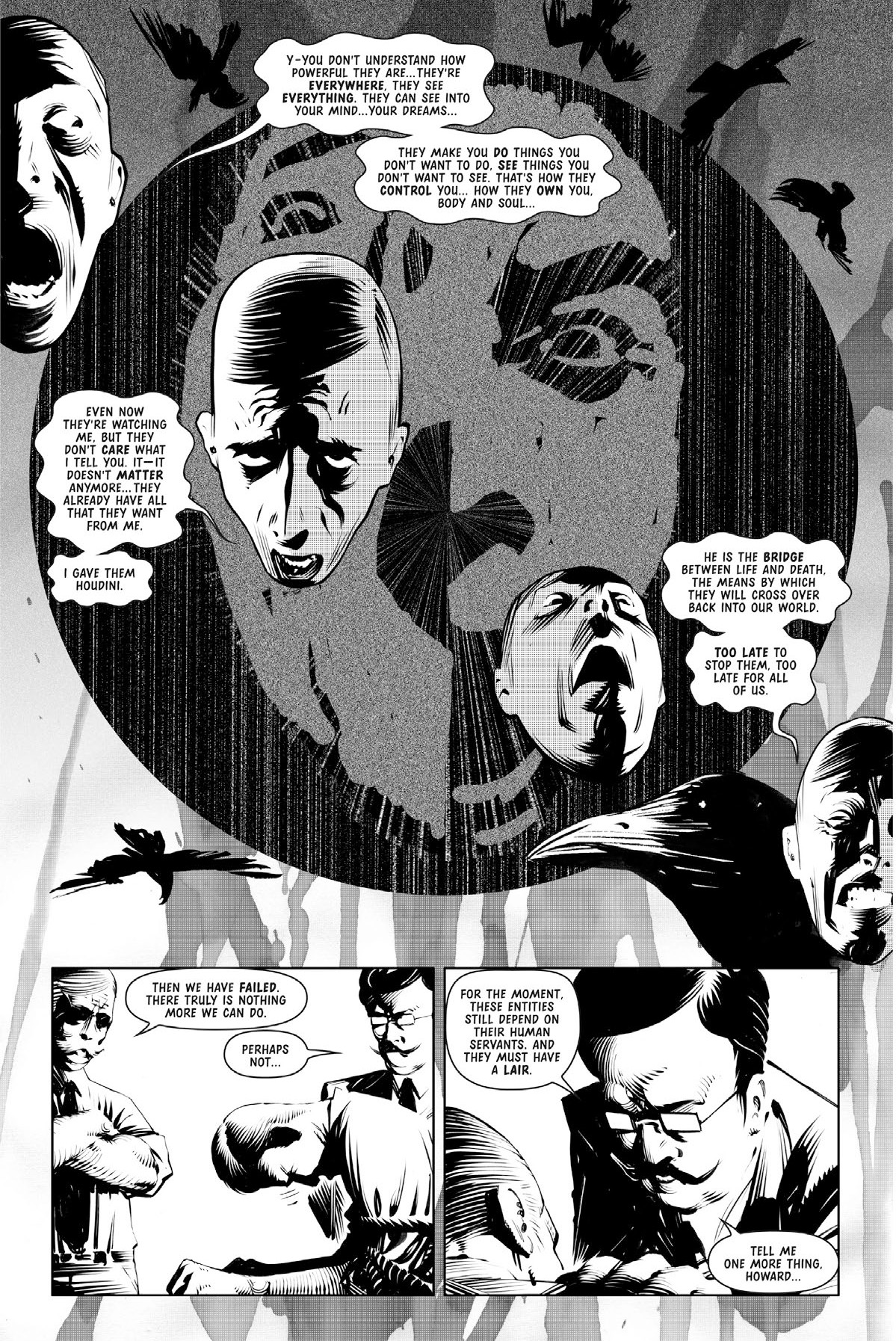 Read online Tharg's Terror Tales Presents Necronauts & A Love Like Blood comic -  Issue # TPB - 43