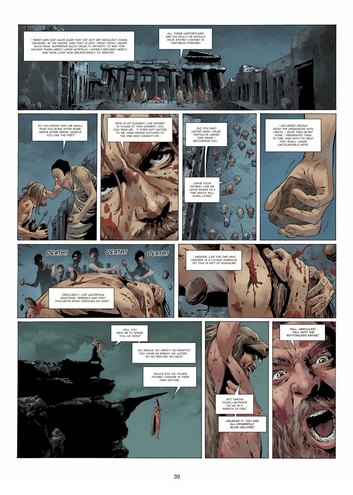 Read online Prometheus comic -  Issue #12 - 40