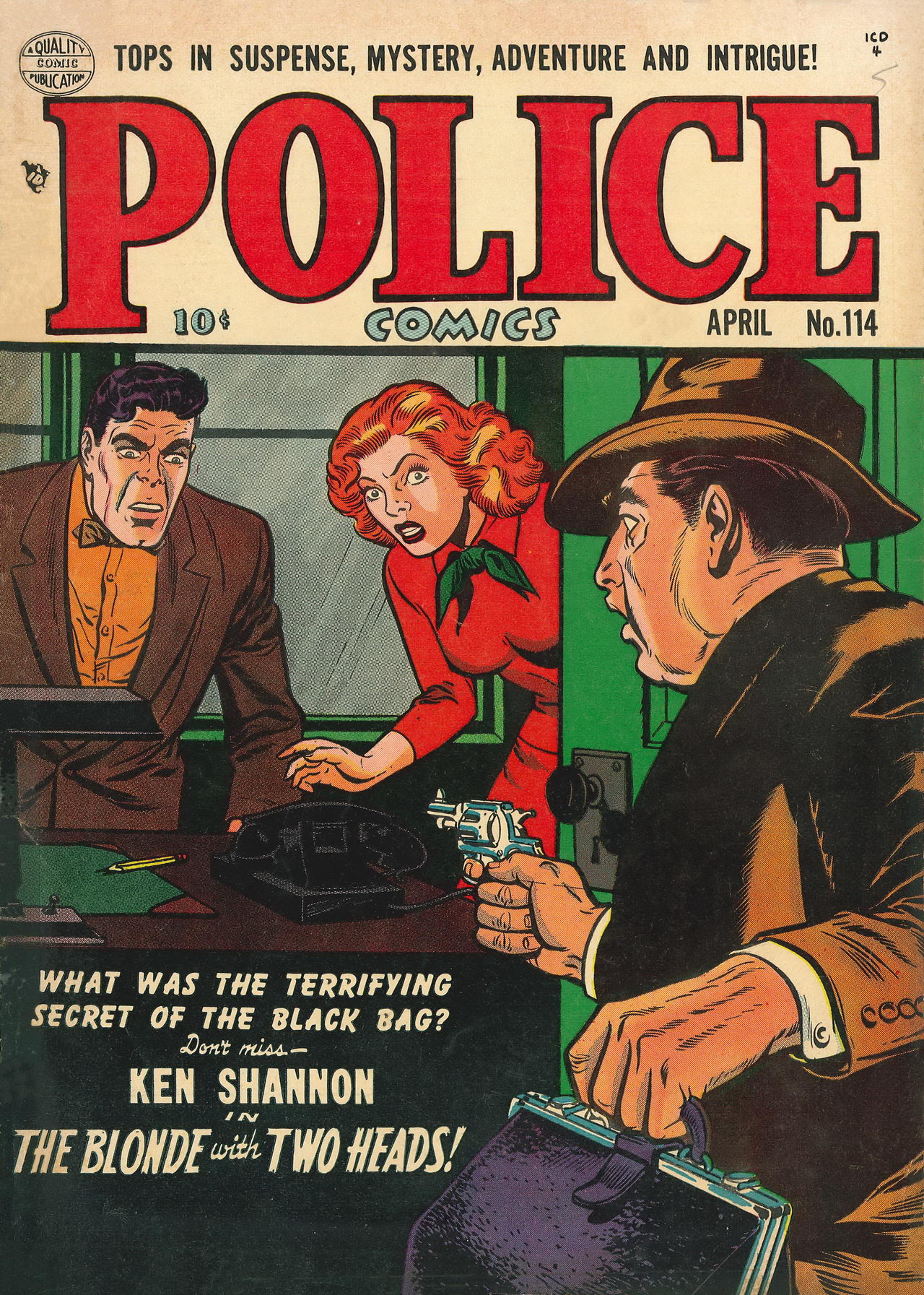 Read online Police Comics comic -  Issue #114 - 1