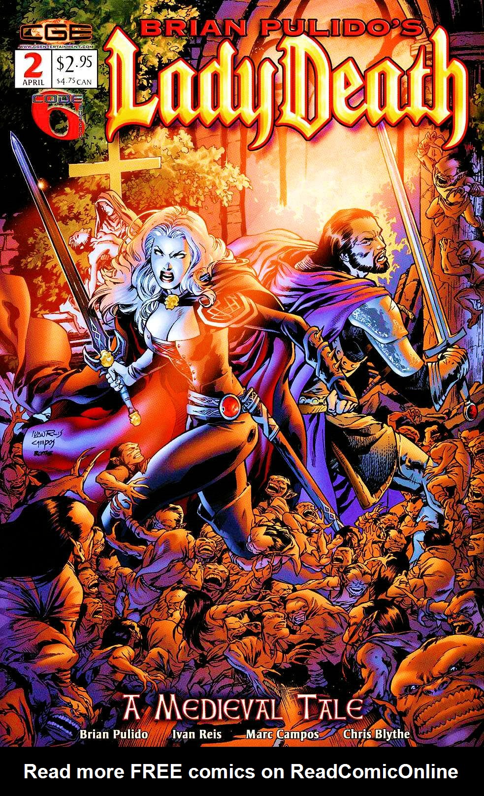 Read online Lady Death: A Medieval Tale comic -  Issue #2 - 1
