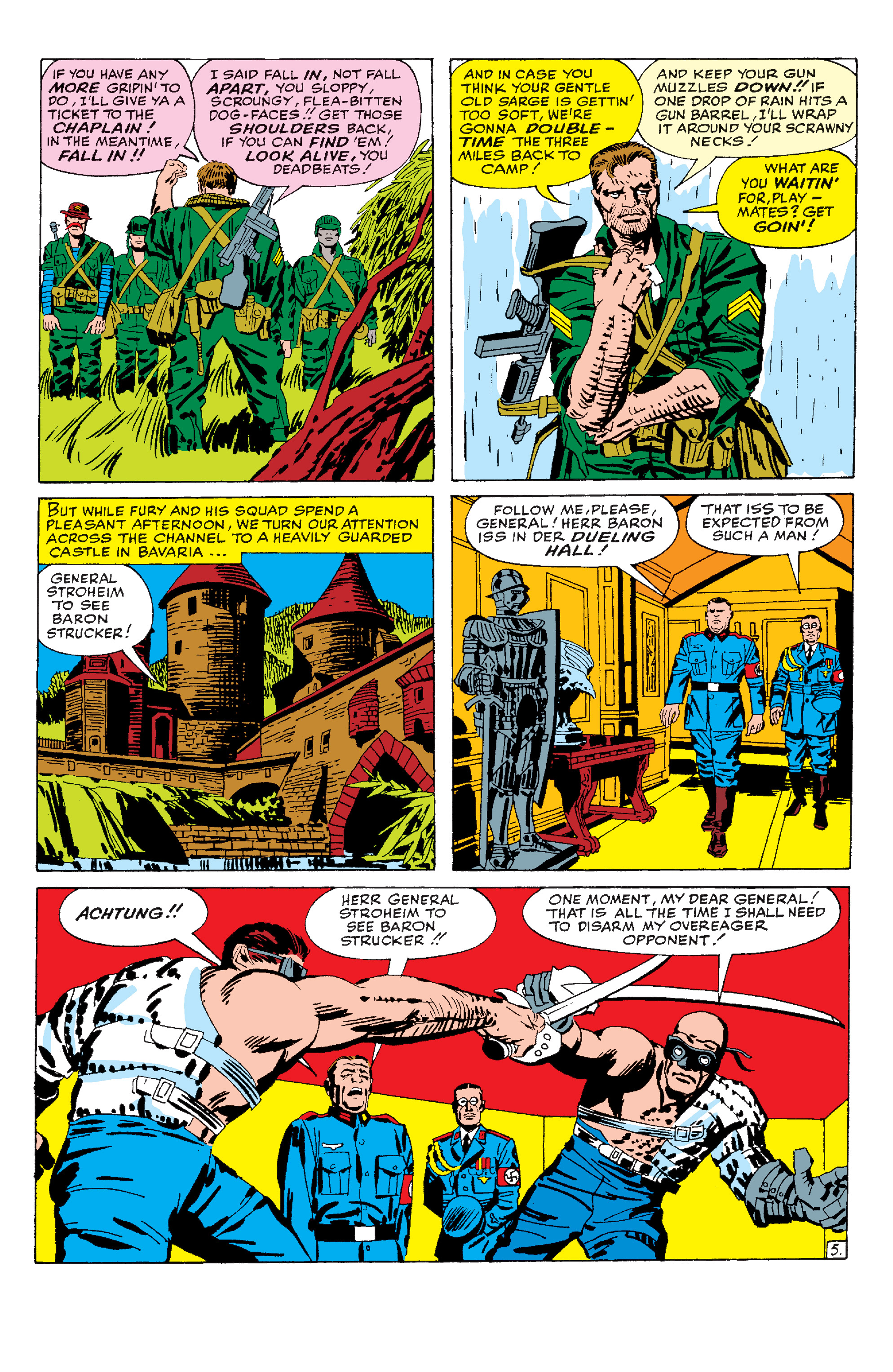 Read online Sgt. Fury Epic Collection: The Howling Commandos comic -  Issue # TPB 1 (Part 2) - 8