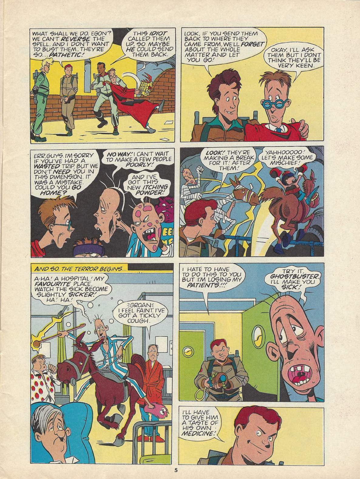 Read online The Real Ghostbusters comic -  Issue #141 - 21