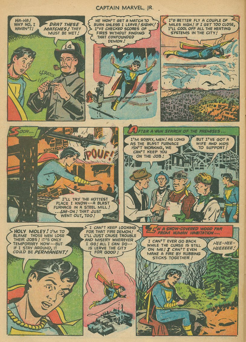 Read online Captain Marvel, Jr. comic -  Issue #115 - 34