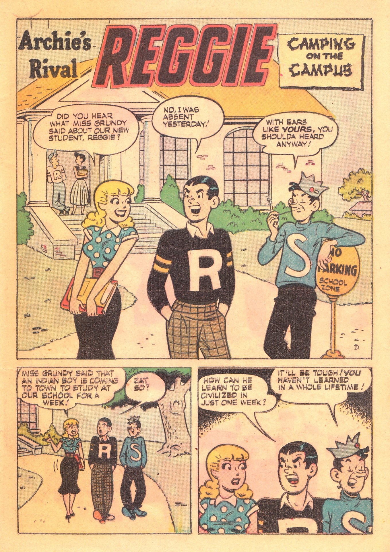 Read online Archie's Rival Reggie comic -  Issue #6 - 19