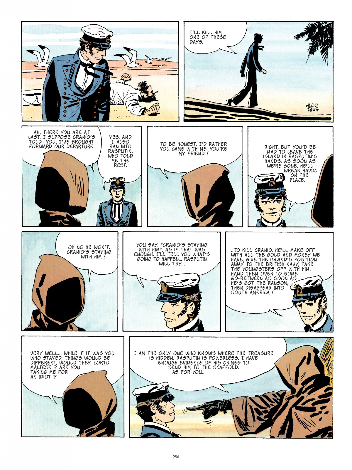 Read online Corto Maltese comic -  Issue # TPB 2 (Part 3) - 76