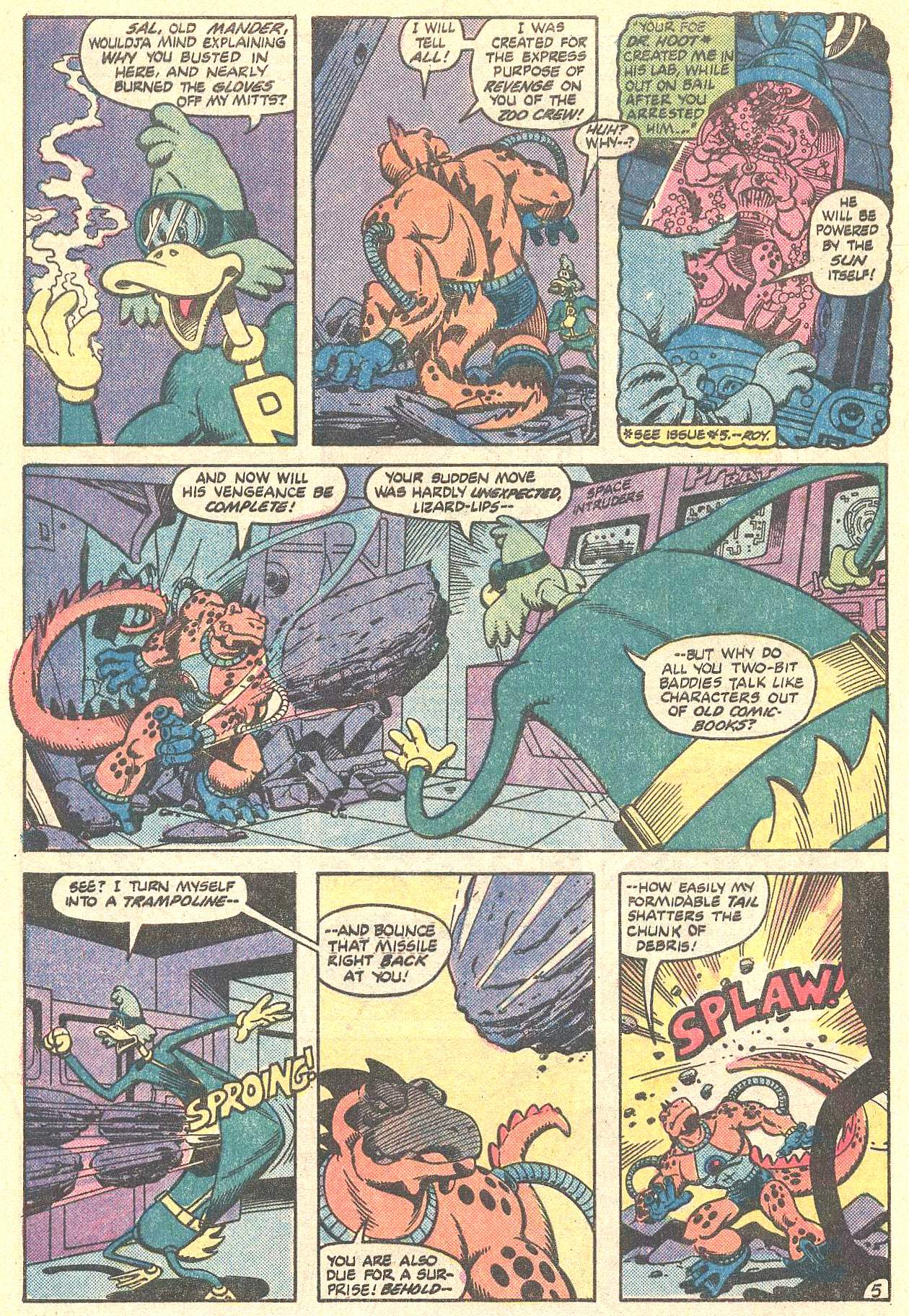 Read online Captain Carrot and His Amazing Zoo Crew! comic -  Issue #11 - 24