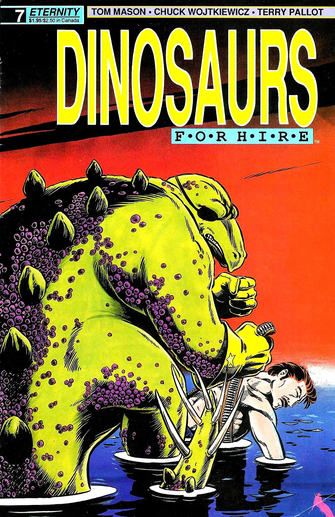 Read online Dinosaurs For Hire (1988) comic -  Issue #7 - 1