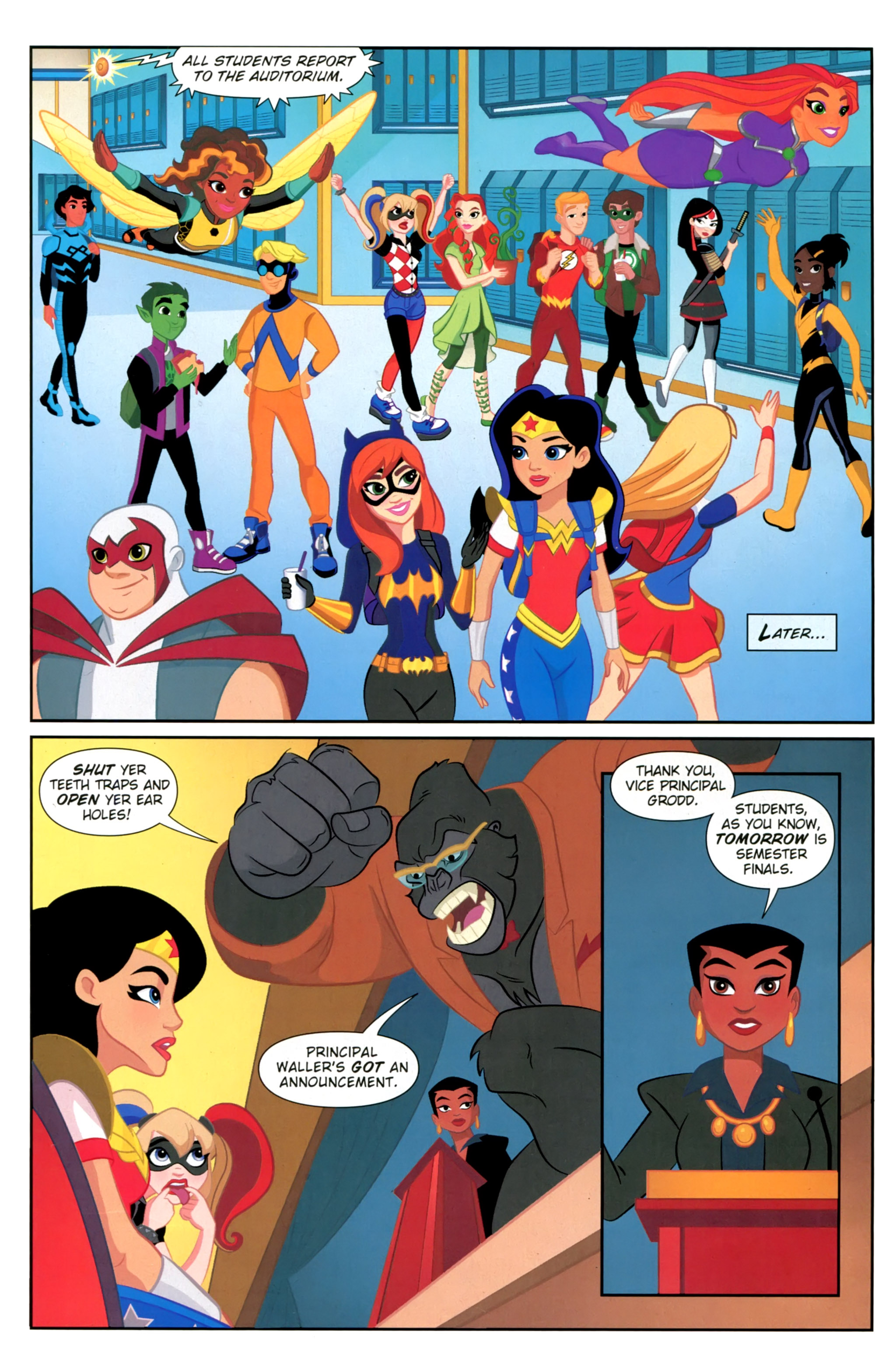 Read online Free Comic Book Day 2016 comic -  Issue # DC Superhero Girls Special Edition - 8