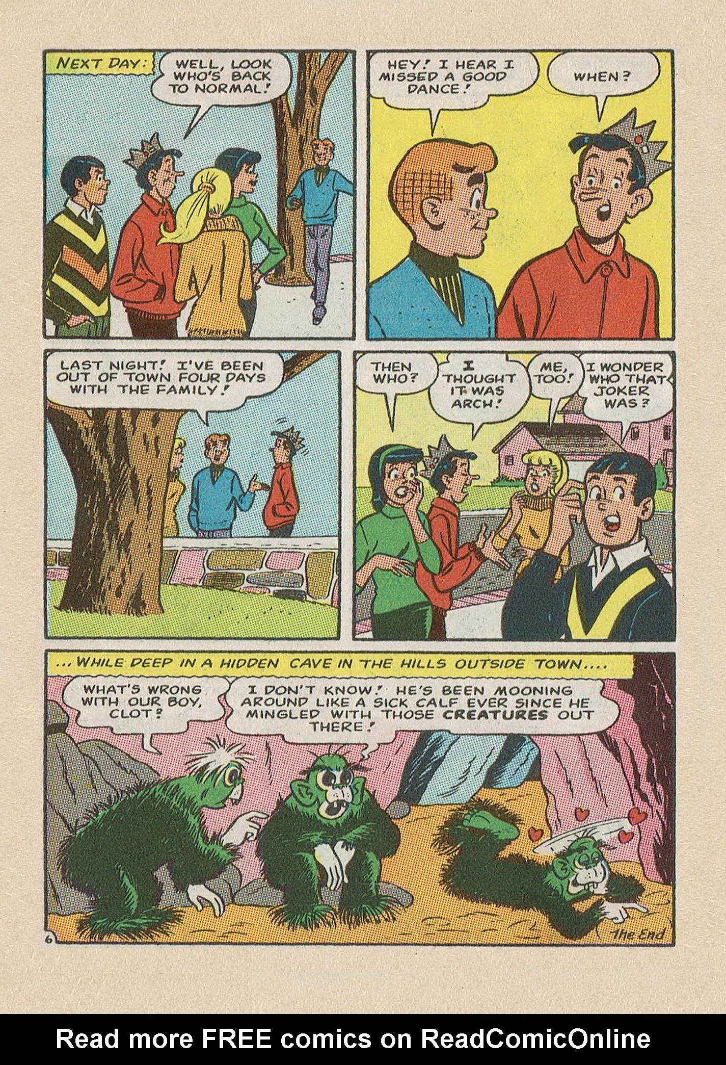 Read online Betty and Veronica Digest Magazine comic -  Issue #48 - 64