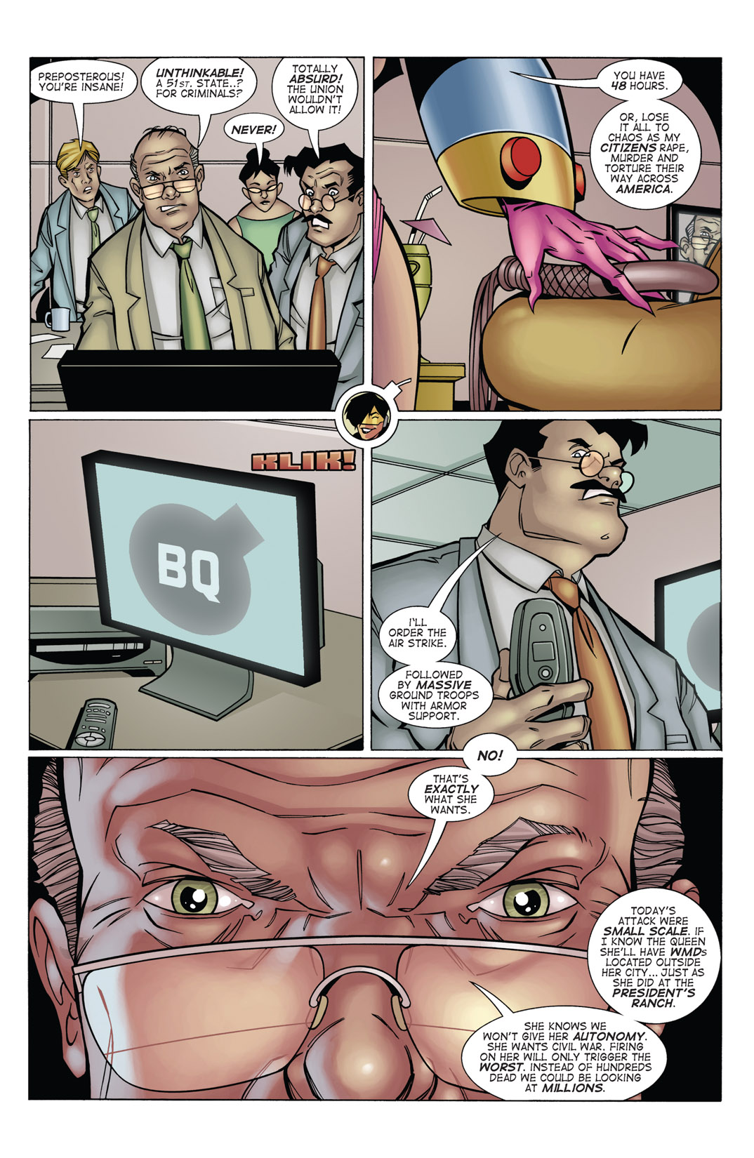 Read online Bomb Queen IV: Suicide Bomber comic -  Issue #2 - 10