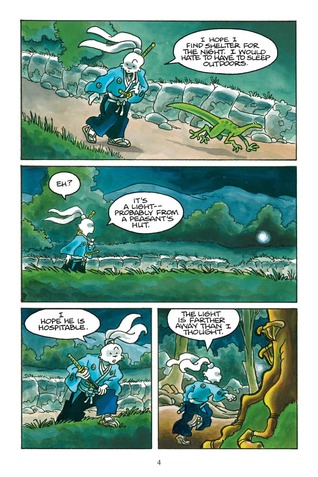 Read online Usagi Yojimbo: Yokai comic -  Issue # Full - 5