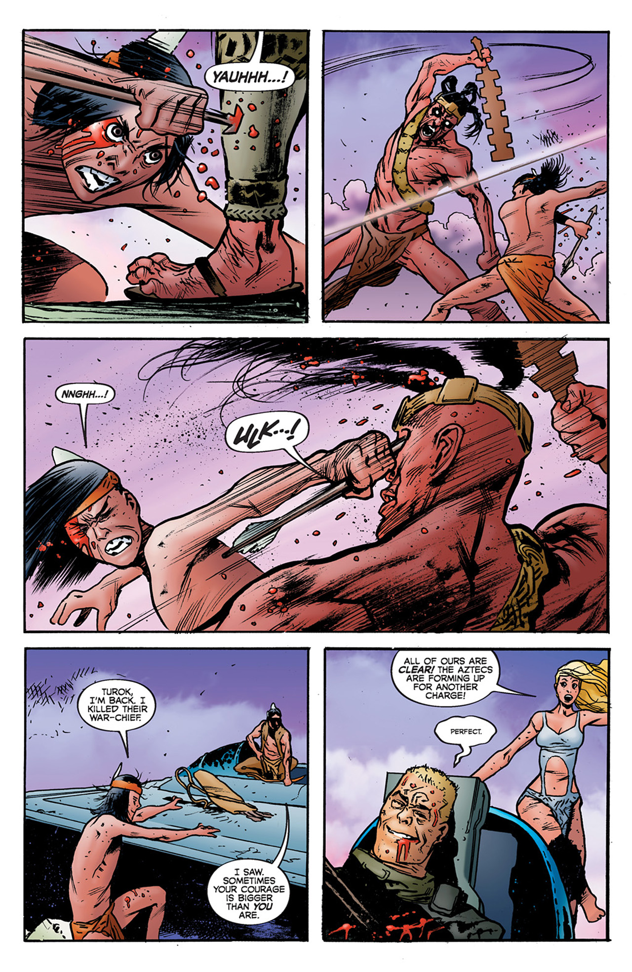 Read online Turok, Son of Stone (2010) comic -  Issue #4 - 14