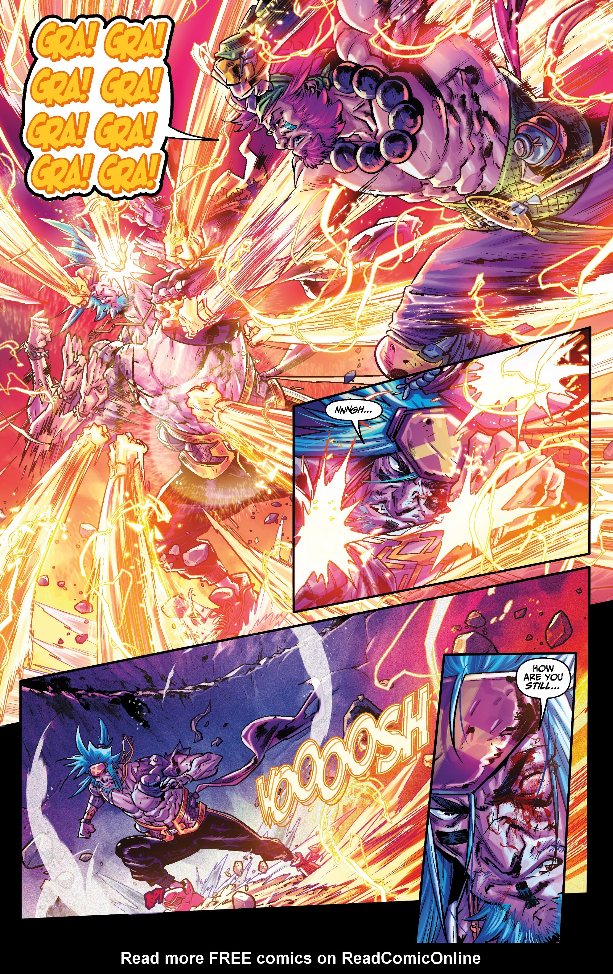Read online No One Left To Fight II comic -  Issue #5 - 6
