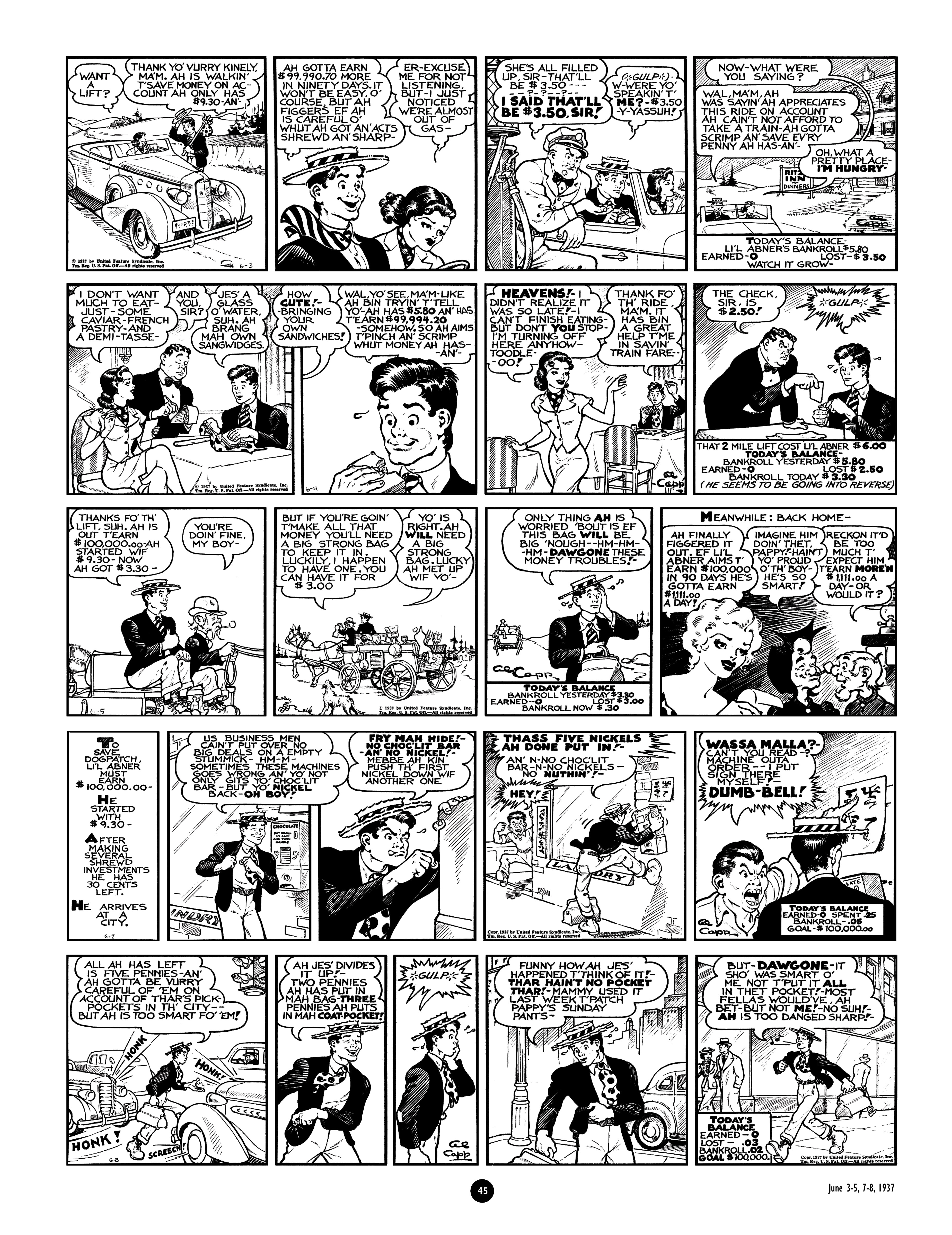 Read online Al Capp's Li'l Abner Complete Daily & Color Sunday Comics comic -  Issue # TPB 2 (Part 1) - 46