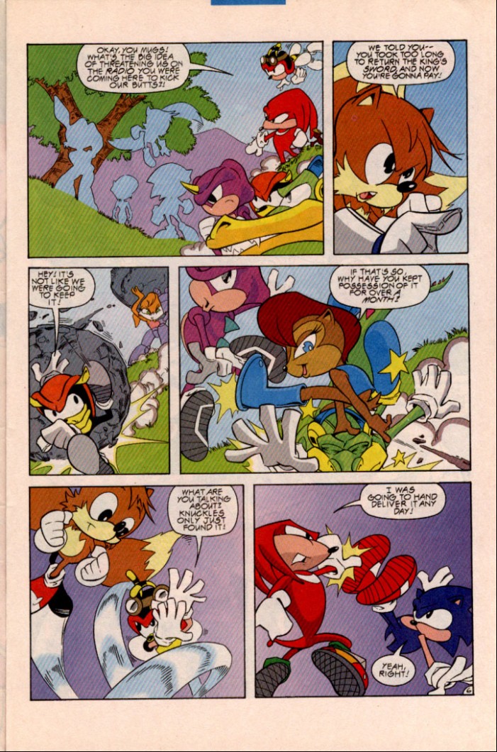 Read online Sonic Super Special comic -  Issue #1 - Sonic Vs. Knuckles Battle Royal - 9