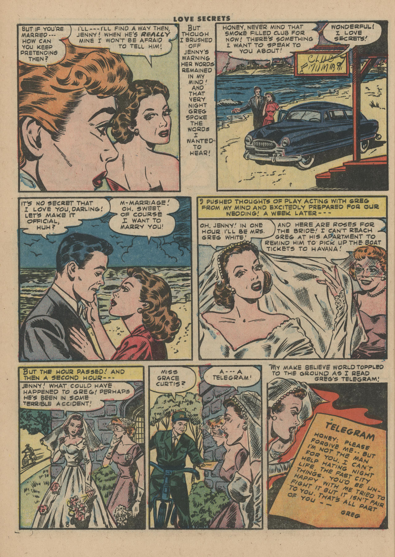 Read online Love Secrets (1953) comic -  Issue #36 - 10