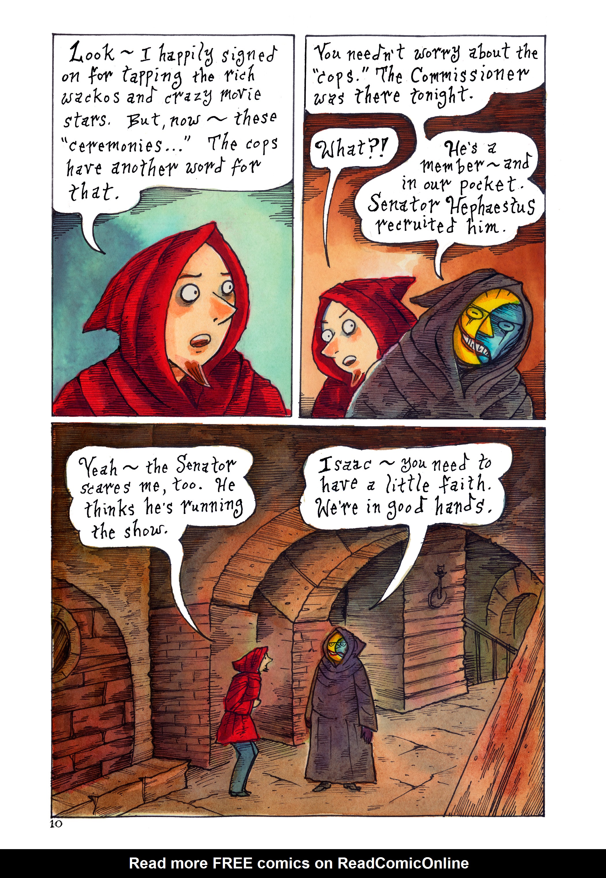 Read online Violenzia and Other Deadly Amusements comic -  Issue # TPB - 11