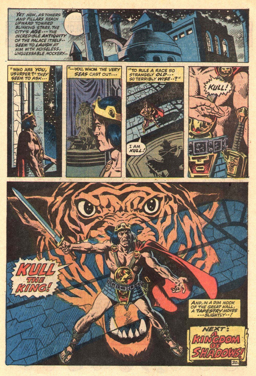 Read online Kull, the Conqueror (1971) comic -  Issue #1 - 29