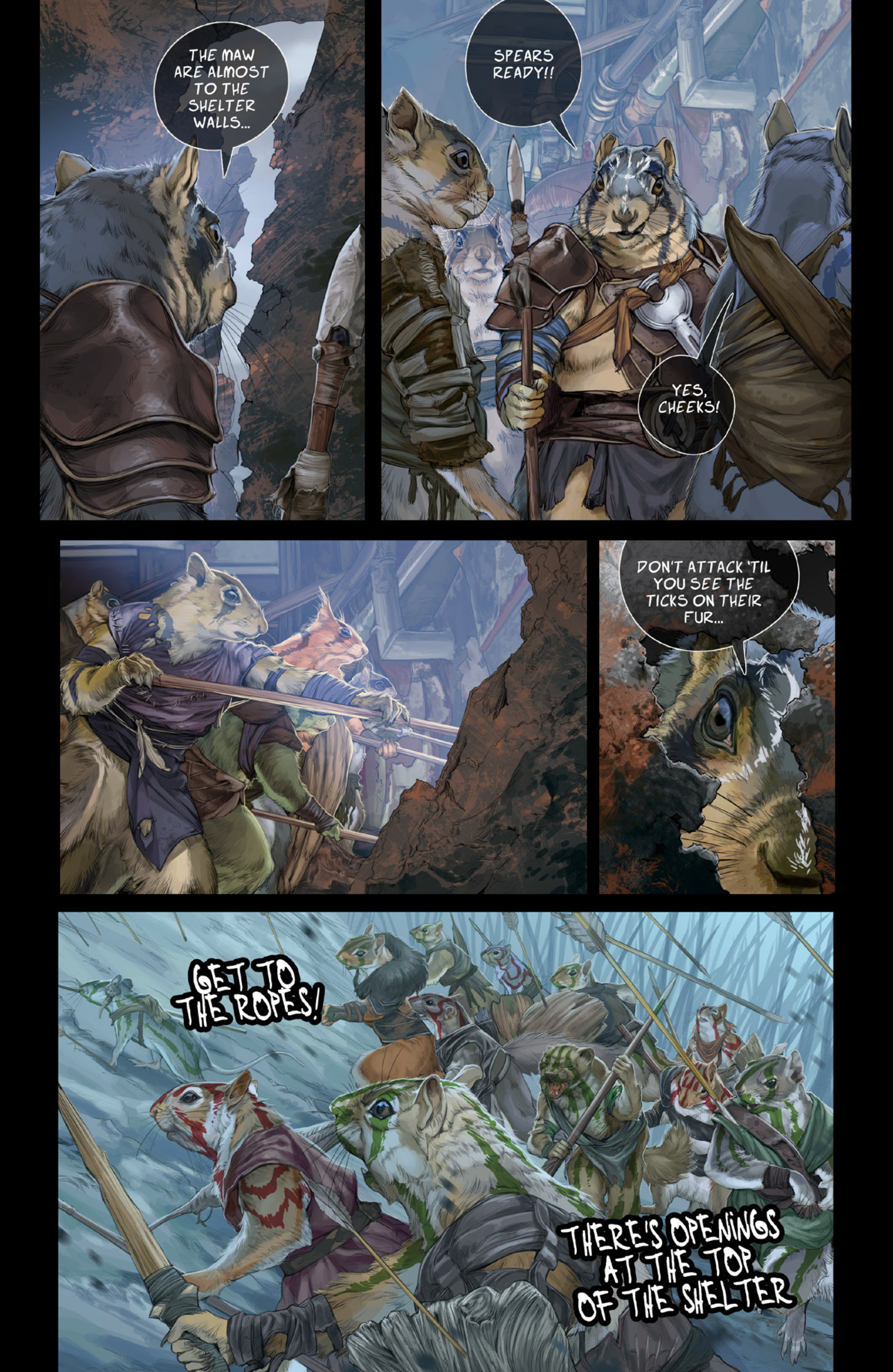 Read online Squarriors (2016) comic -  Issue #4 - 9