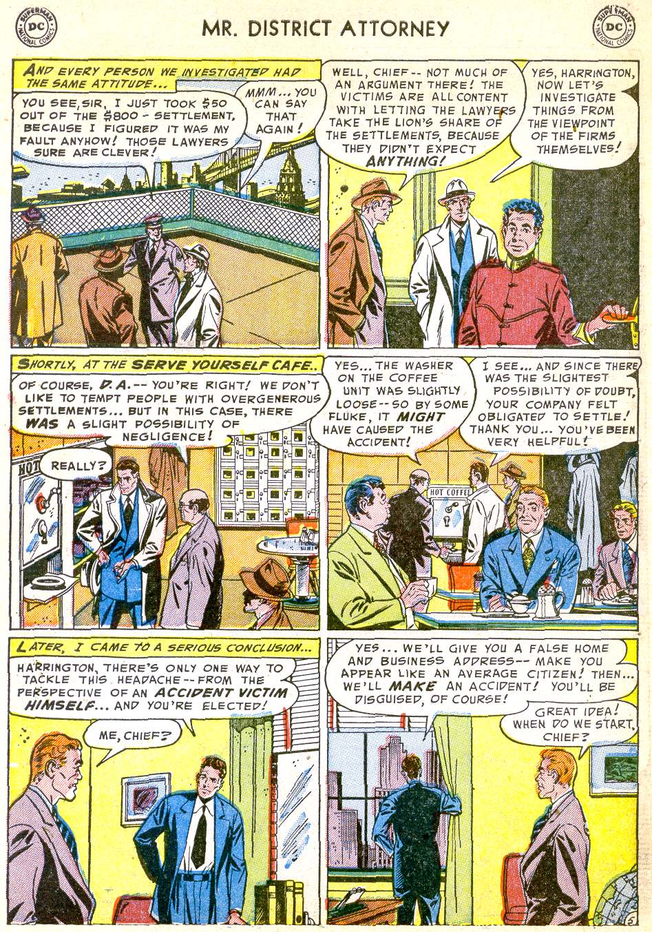 Read online Mr. District Attorney comic -  Issue #40 - 7
