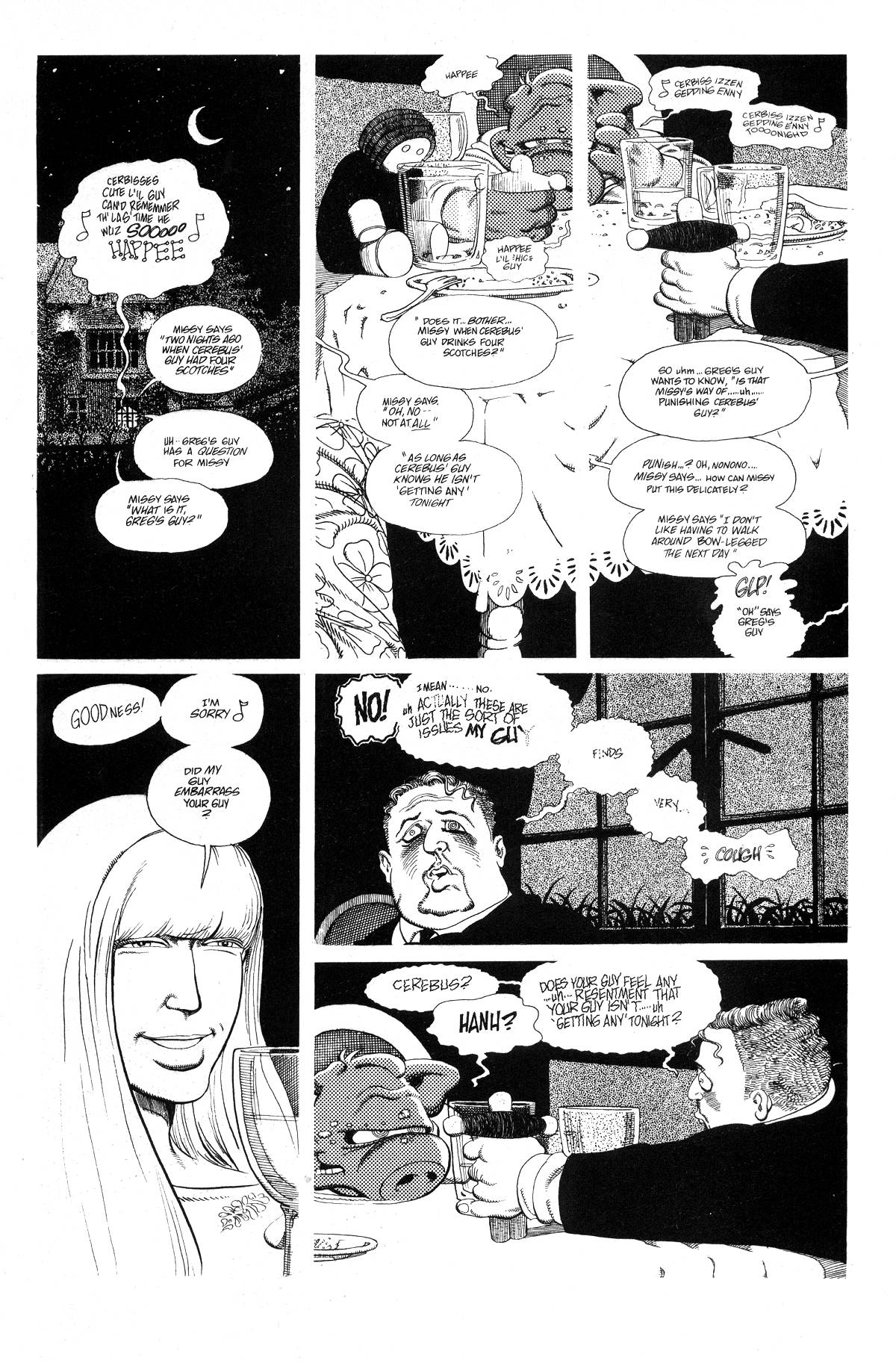 Read online Cerebus comic -  Issue #232 - 14