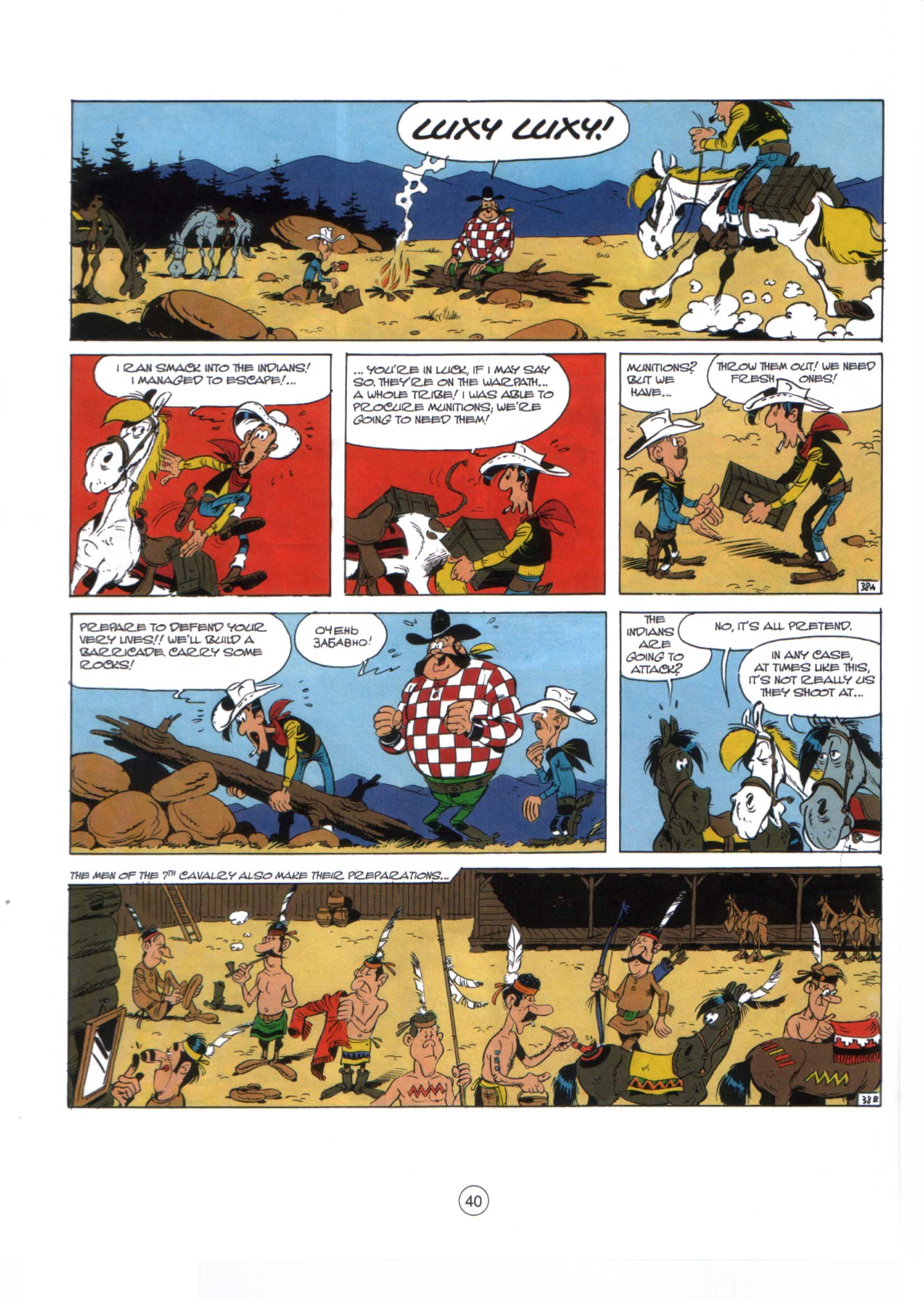 Read online A Lucky Luke Adventure comic -  Issue #29 - 39