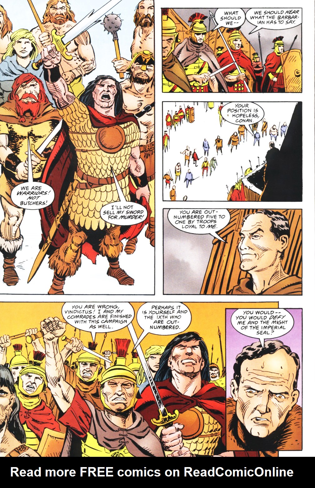 Read online Conan the Barbarian: The Usurper comic -  Issue #2 - 21