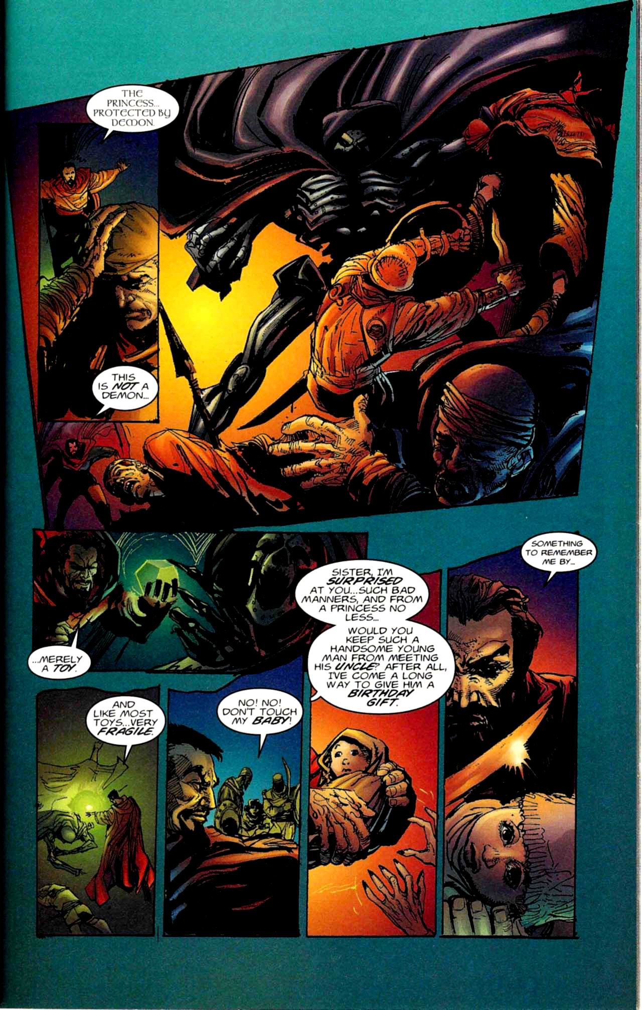 Read online Urza-Mishra War on the World of Magic: The Gathering comic -  Issue #1 - 21