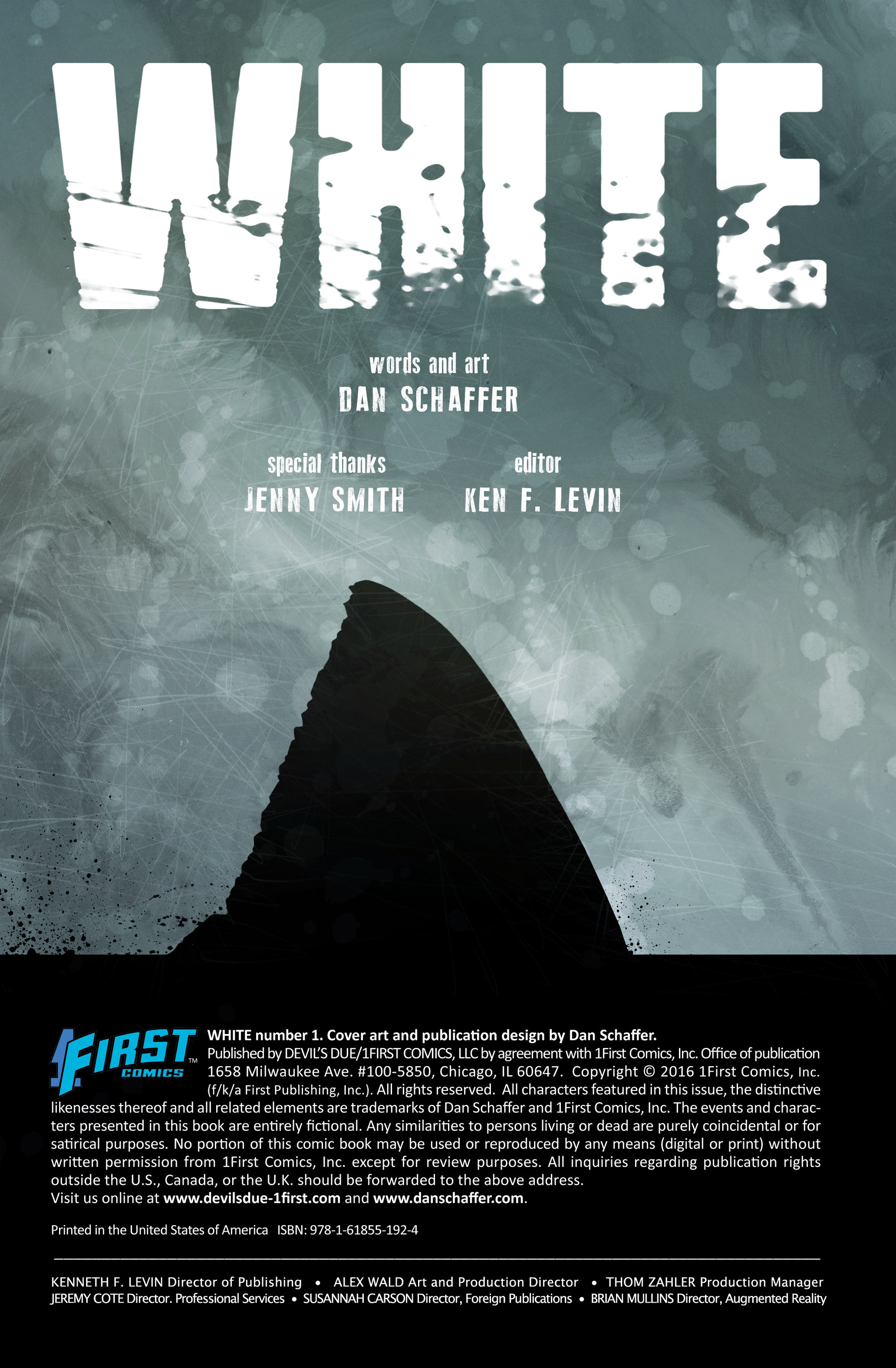 Read online White comic -  Issue #1 - 2