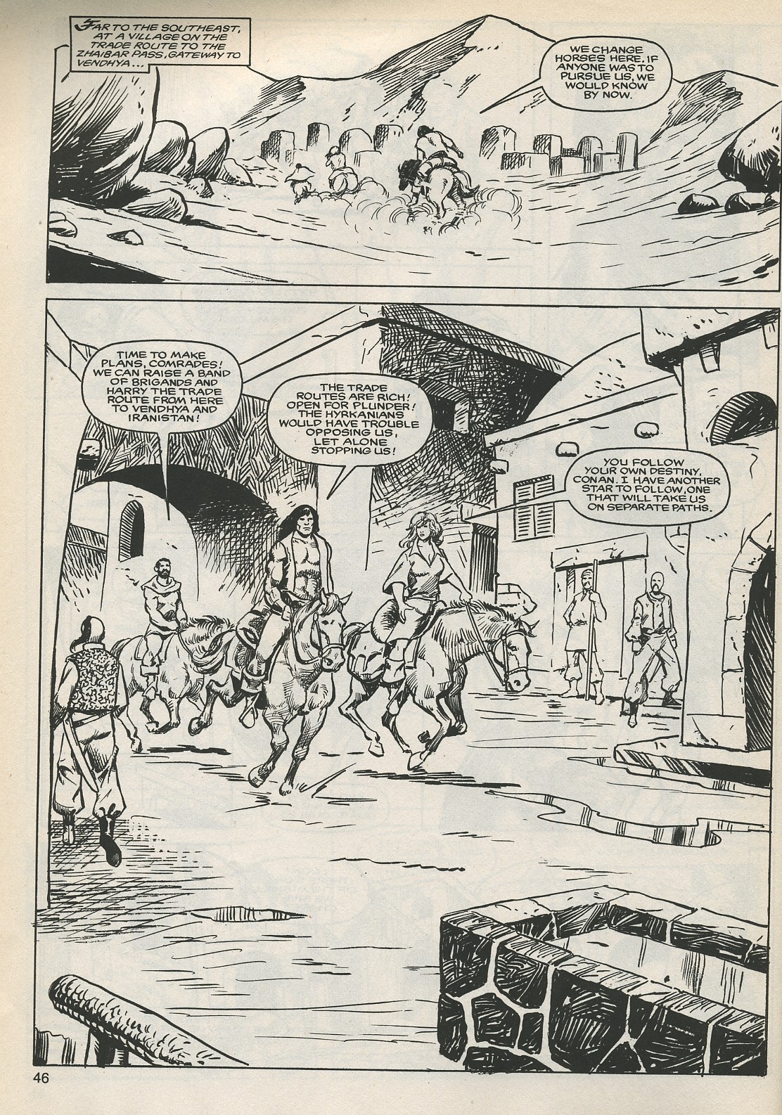 Read online The Savage Sword Of Conan comic -  Issue #127 - 46
