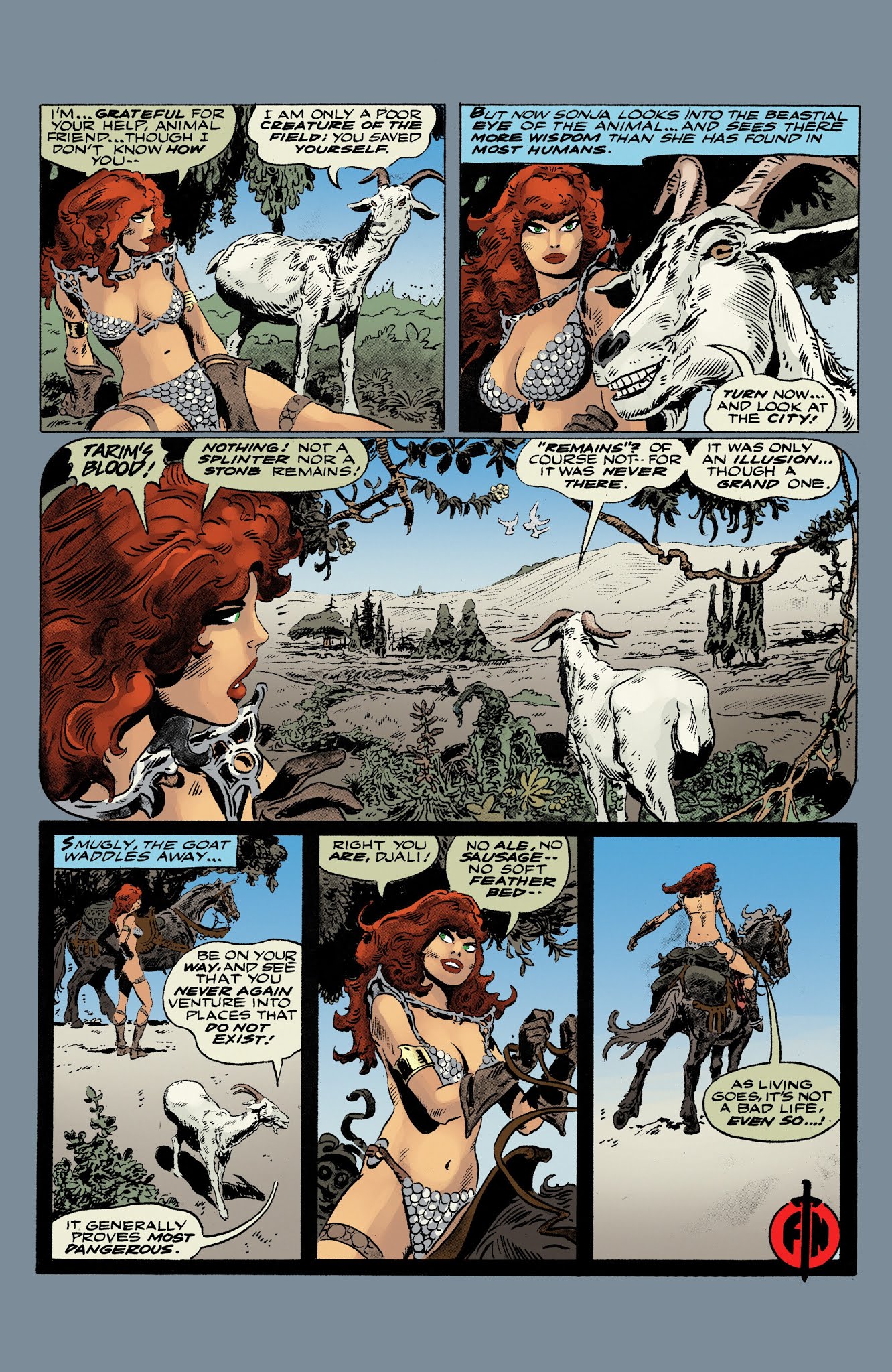 Read online The Further Adventures of Red Sonja comic -  Issue # TPB 1 (Part 1) - 39
