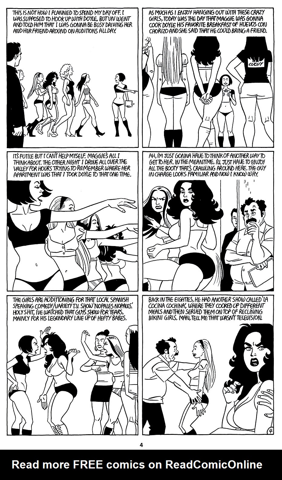 Read online Love and Rockets (2001) comic -  Issue #18 - 6