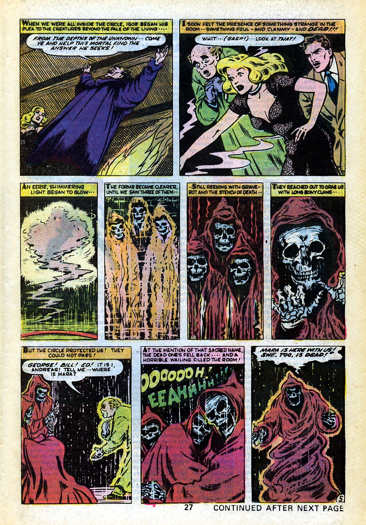 Read online Tomb of Darkness comic -  Issue #20 - 29