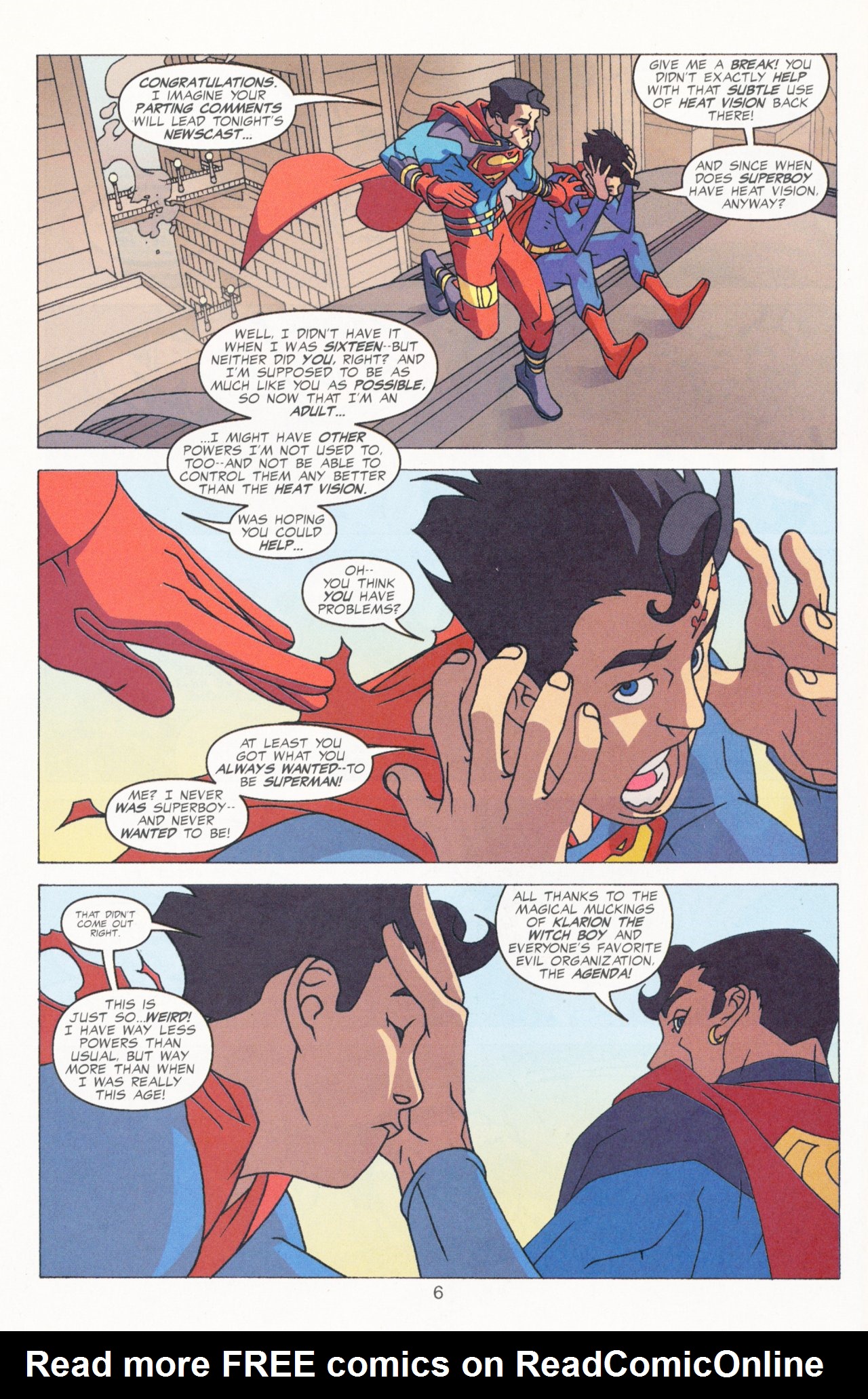 Read online Sins of Youth comic -  Issue # Superman Jr. and Superboy Sr - 10
