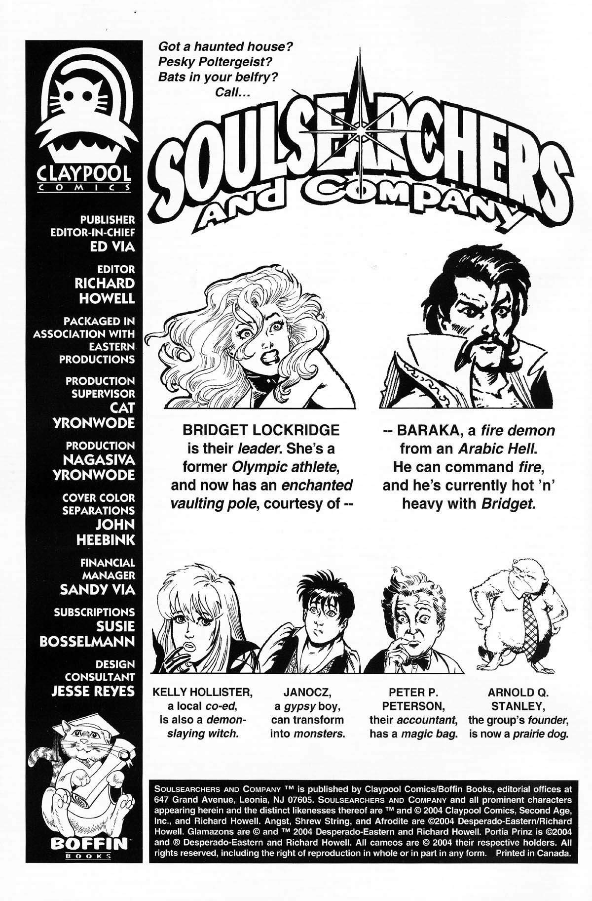 Read online Soulsearchers and Company comic -  Issue #65 - 2
