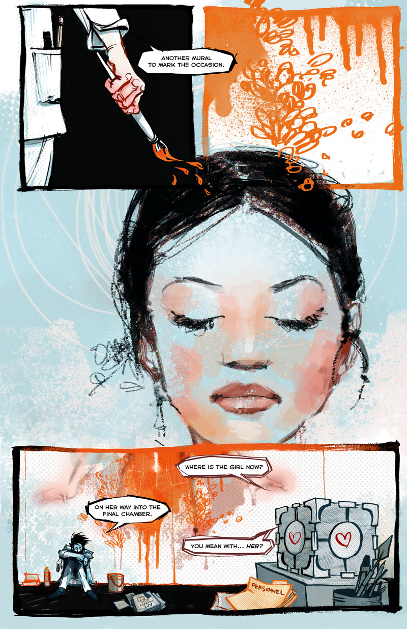 Read online Portal 2: Lab Rat comic -  Issue # Full - 8