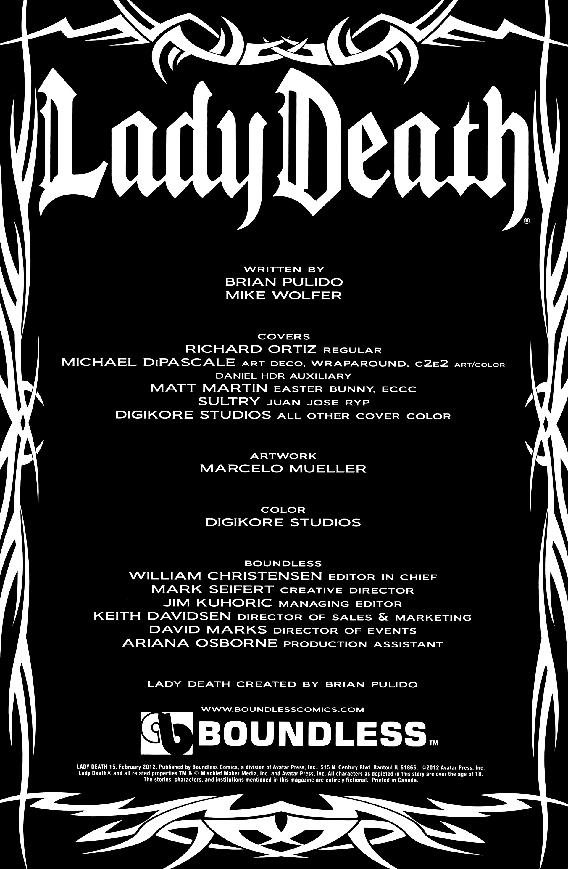 Read online Lady Death (2010) comic -  Issue #15 - 11