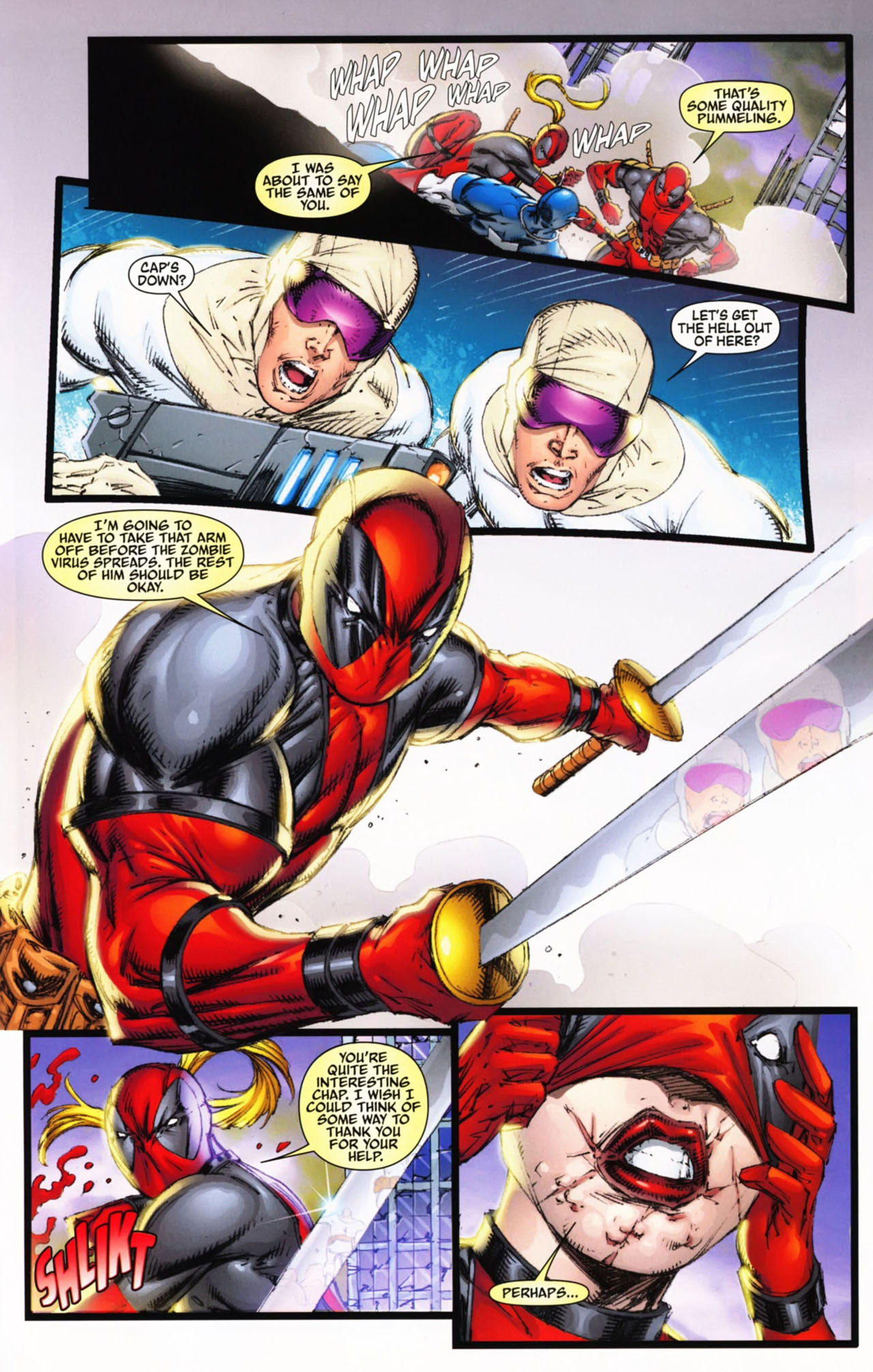 Read online Deadpool: Merc With a Mouth comic -  Issue #7 - 34