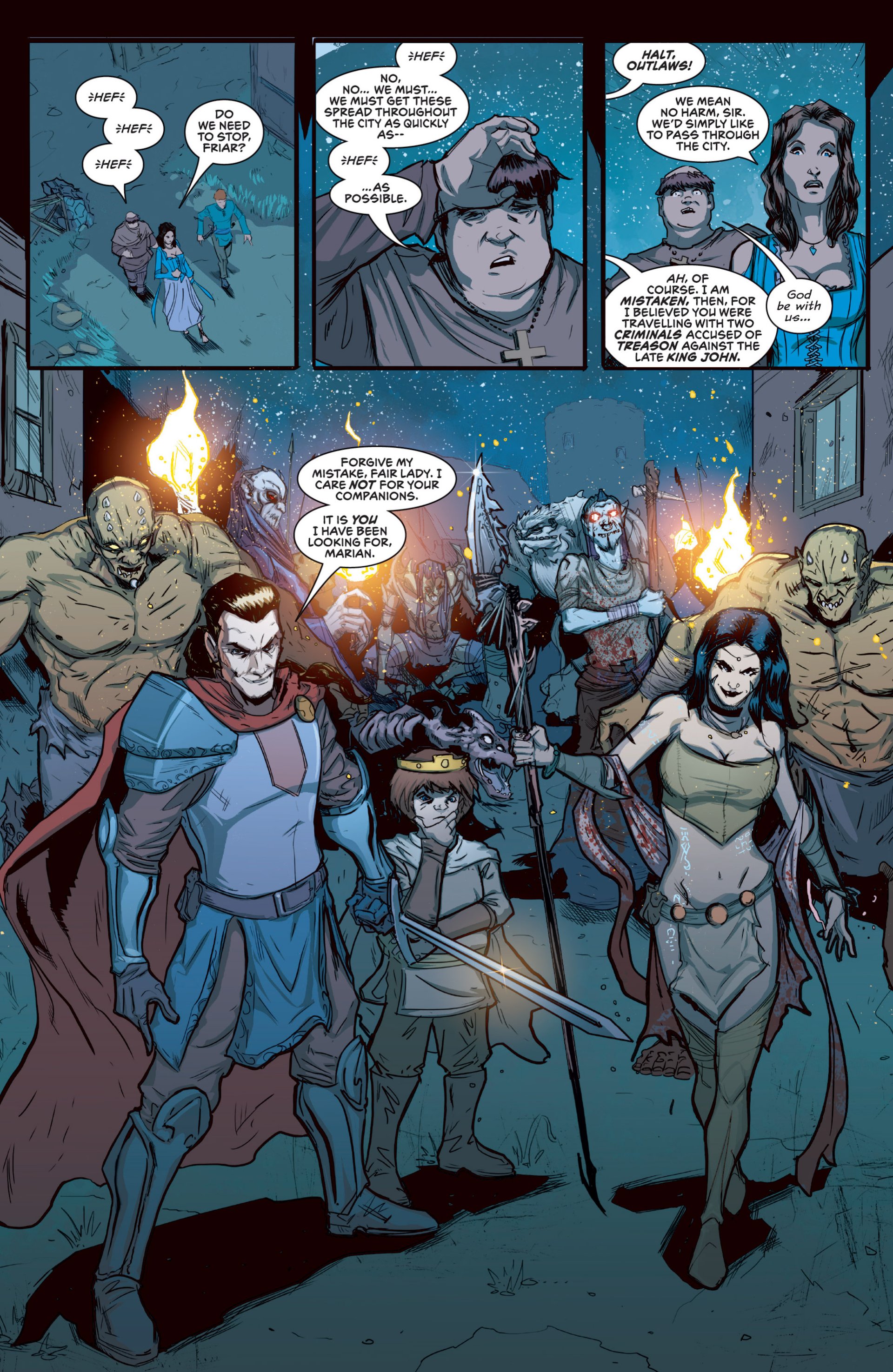 Read online Grimm Fairy Tales presents Robyn Hood: Wanted comic -  Issue #2 - 5