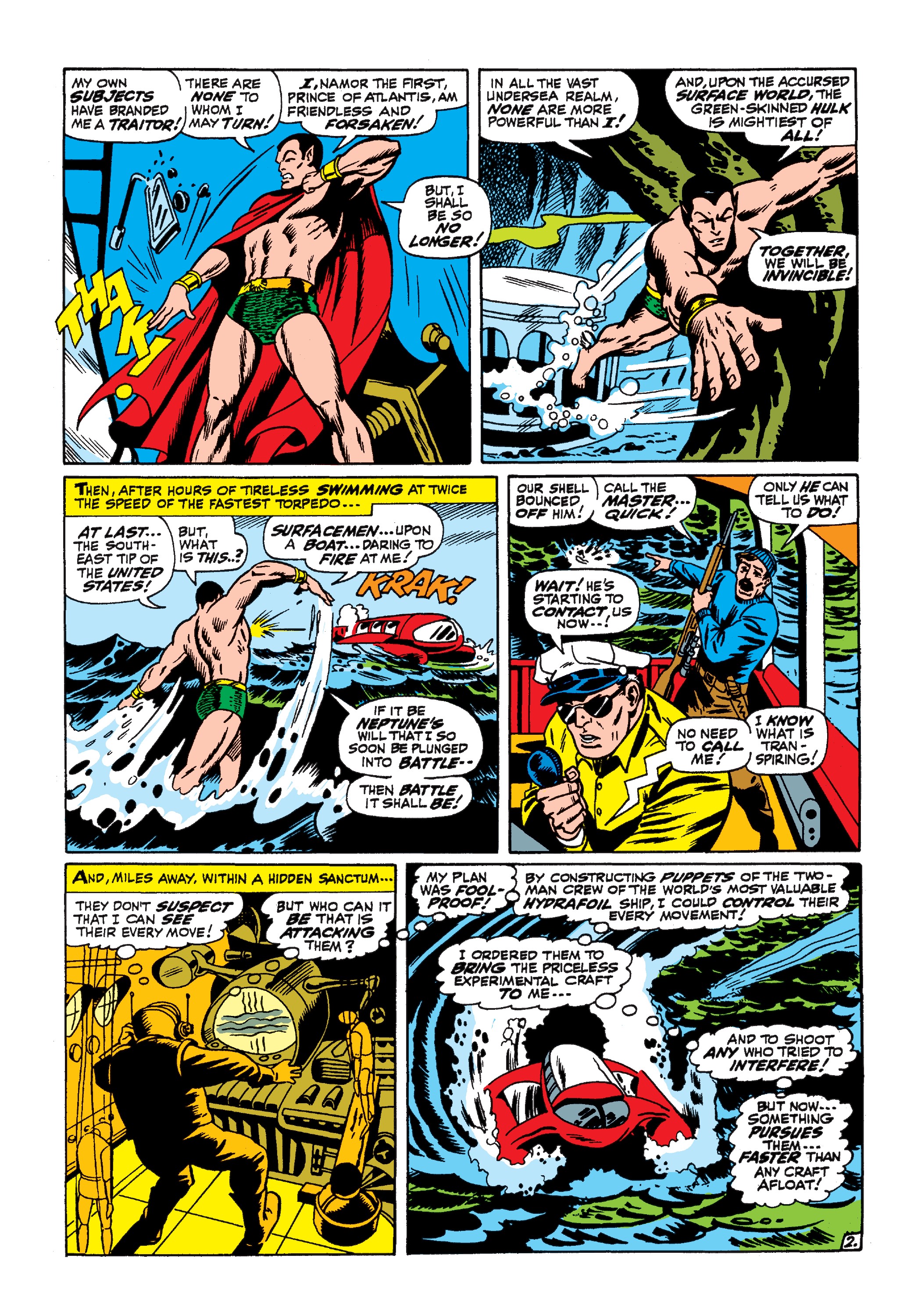 Read online Marvel Masterworks: The Sub-Mariner comic -  Issue # TPB 2 (Part 2) - 66