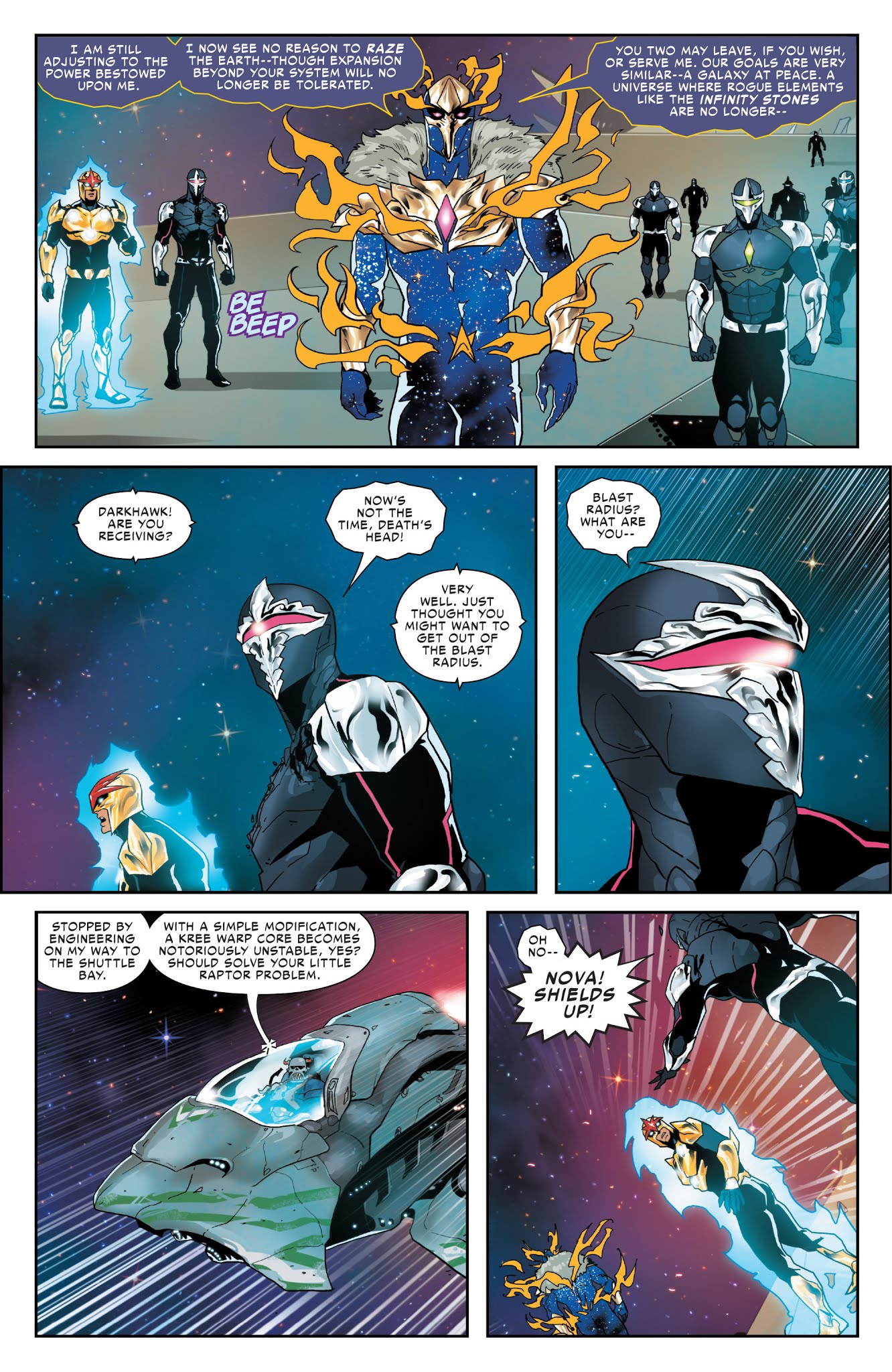 Read online Infinity Countdown: Darkhawk comic -  Issue #4 - 16