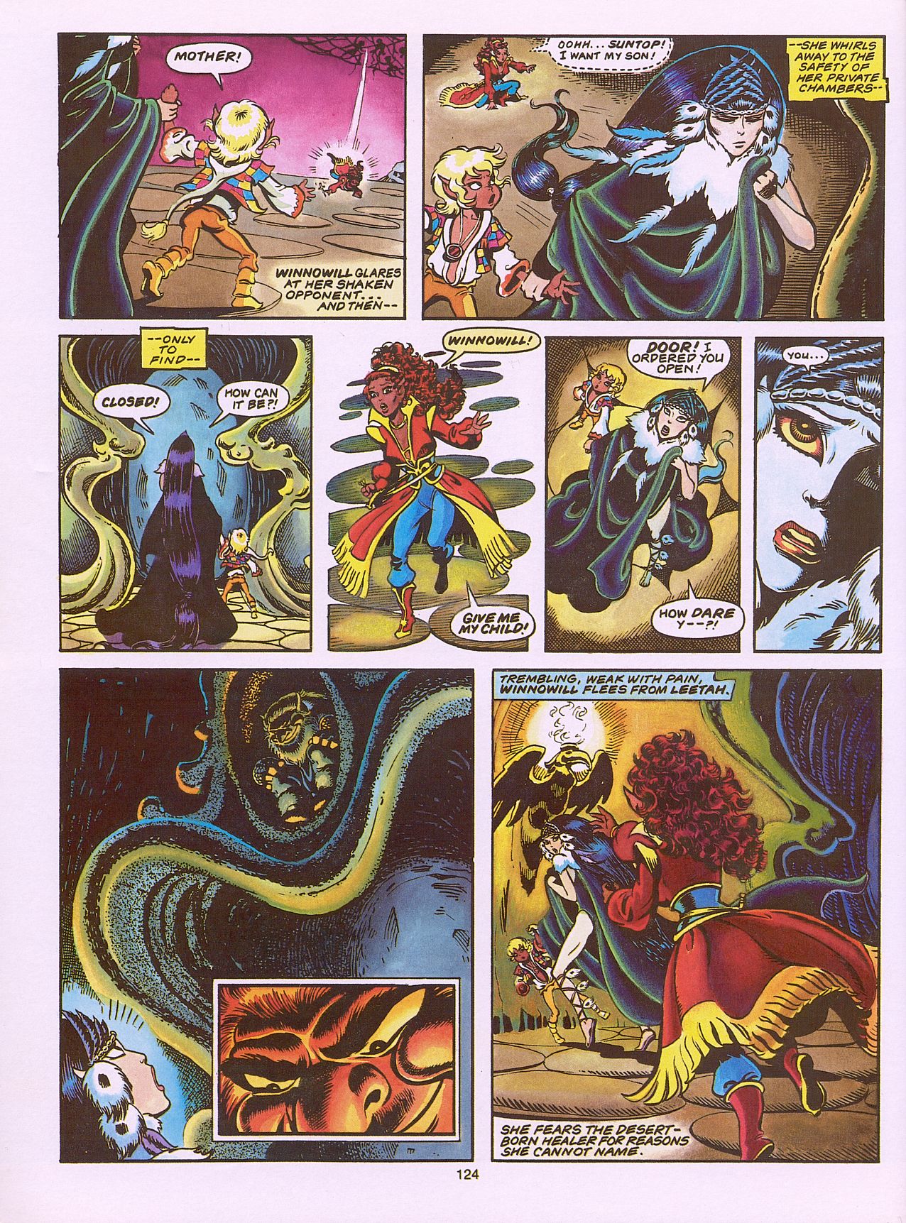 Read online ElfQuest (Starblaze Edition) comic -  Issue # TPB 3 - 129