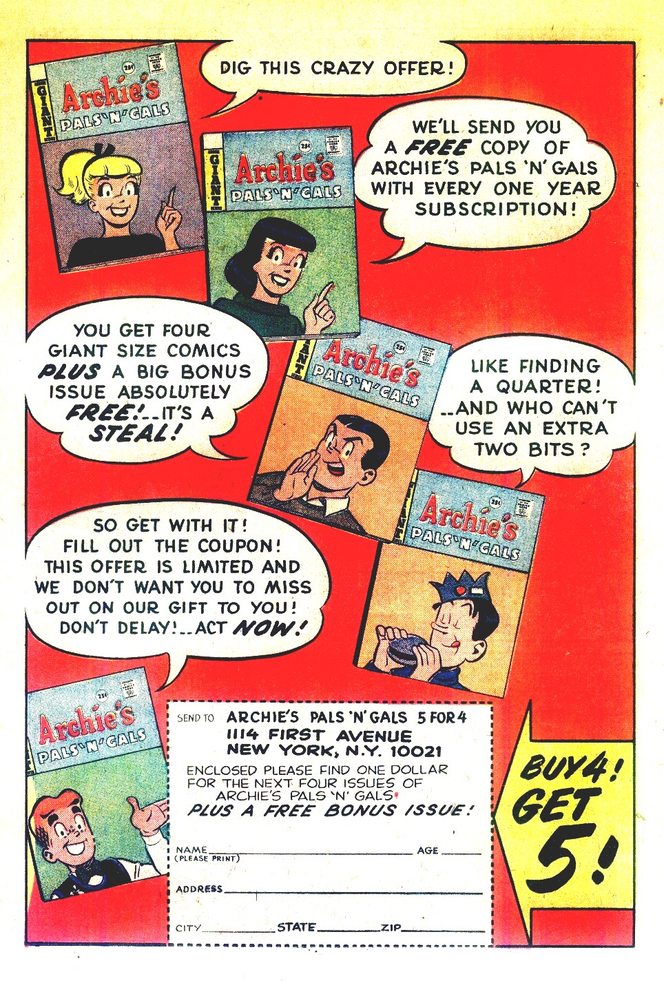 Read online Archie's Madhouse comic -  Issue #55 - 11