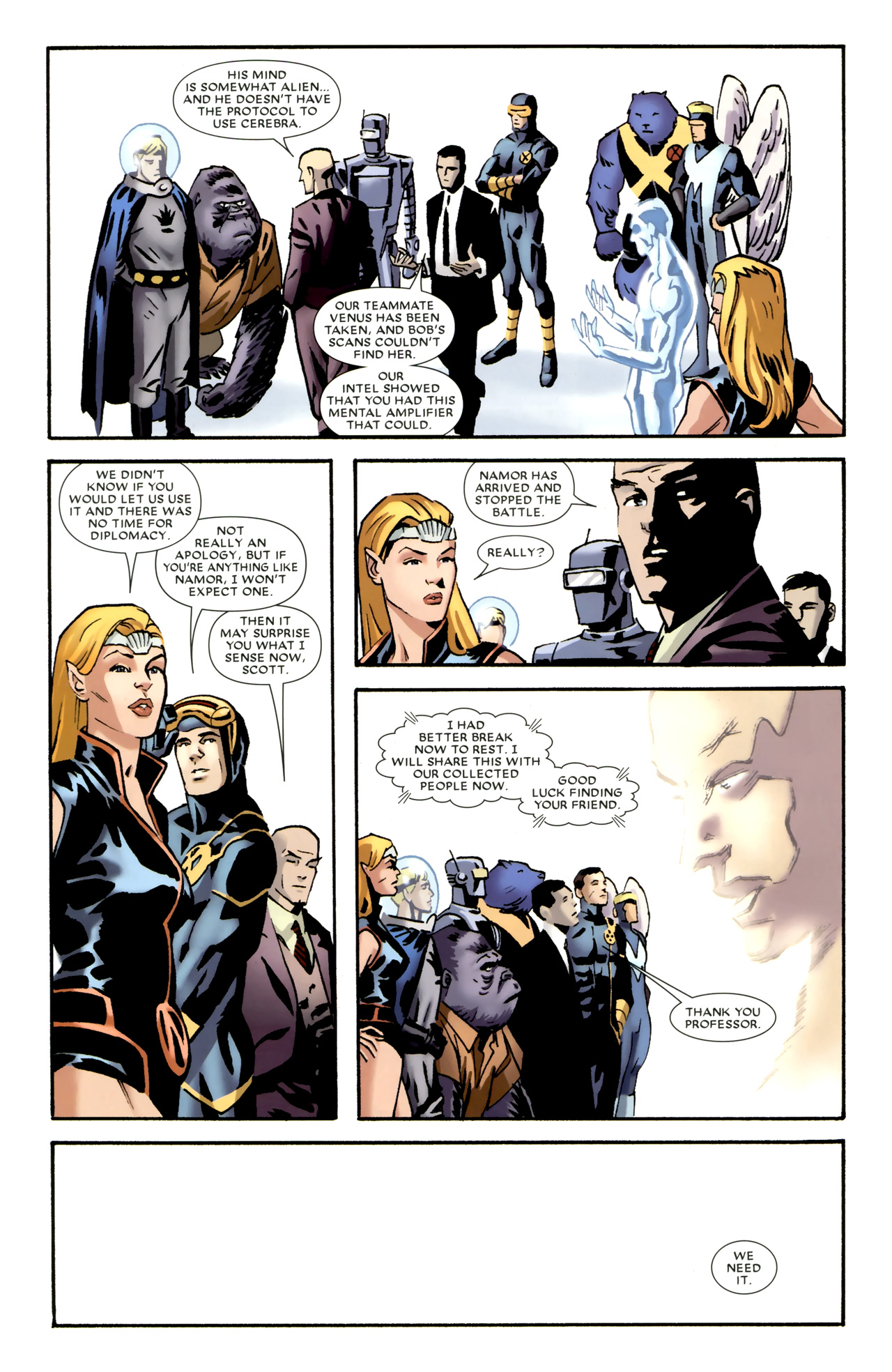 Read online X-Men Vs. Agents Of Atlas comic -  Issue #2 - 21